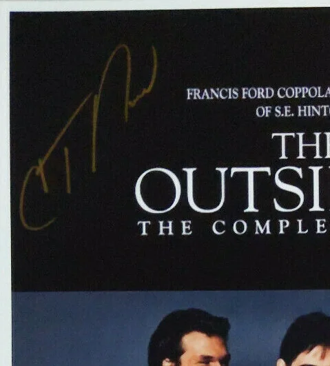 Ralph Macchio — RALPH MACCHIO & C THOMAS HOWELL Signed 11x17 POSTER THE OUTSIDERS BAS JSA COA B, изображение 2