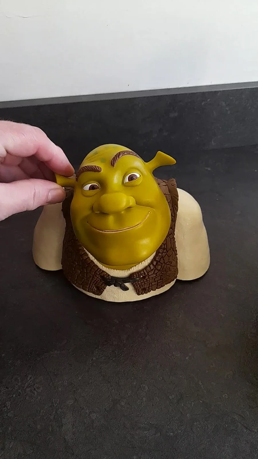 Shrek 2 Radio Am/Fm 2004 Character Bust Wesco Fully Working With Box Vintage, image 2