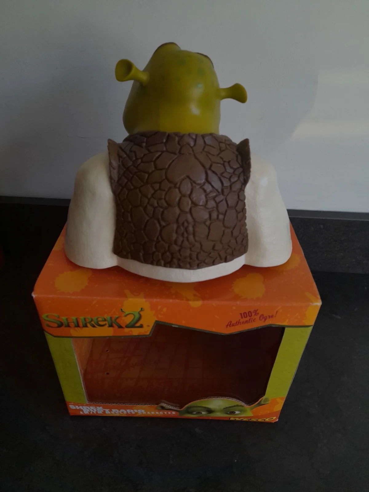 Shrek 2 Radio Am/Fm 2004 Character Bust Wesco Fully Working With Box Vintage, image 3