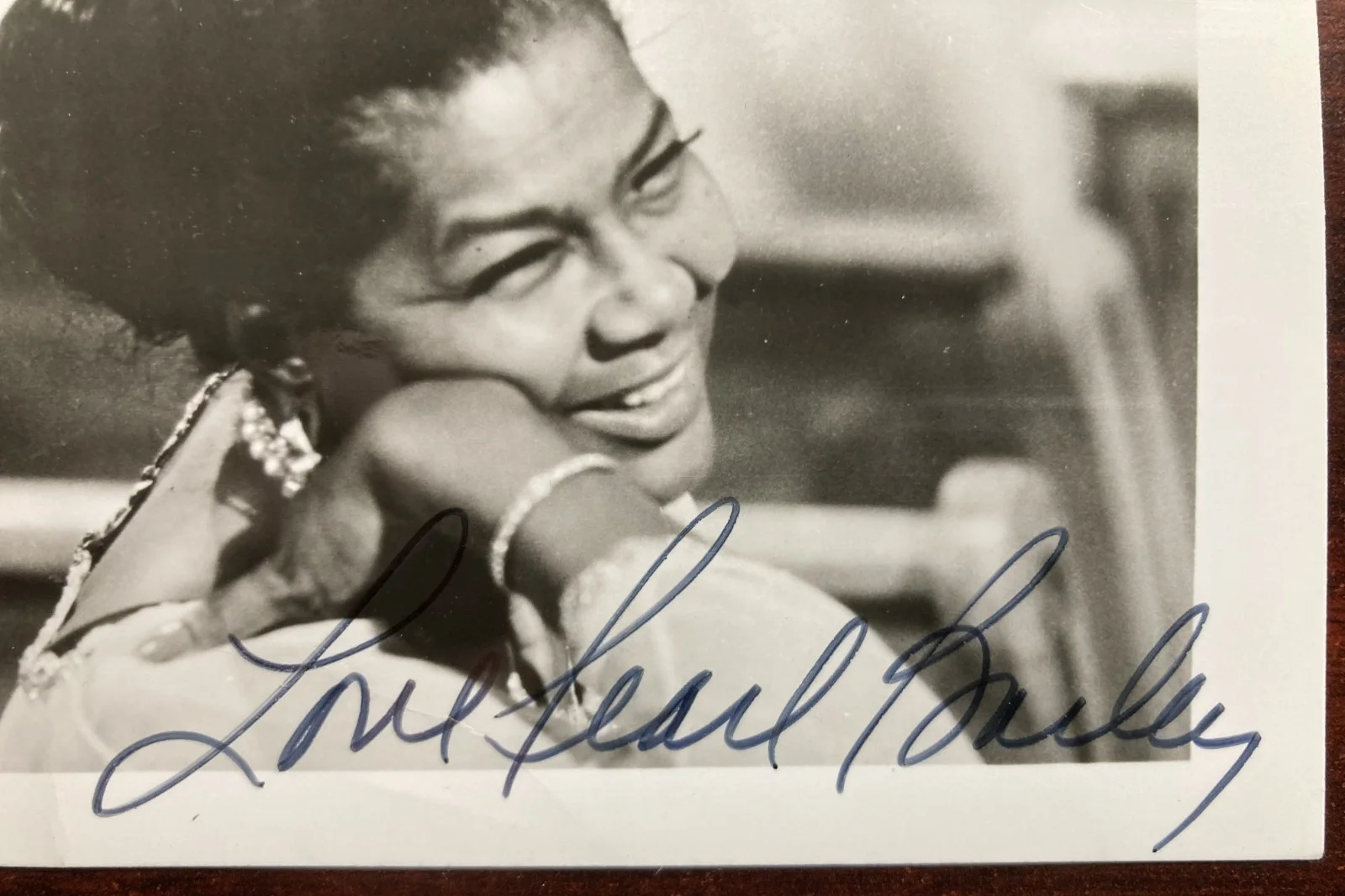 Pearl Bailey — PEARL BAILEY-Signed photo-Jazz singer, Theatre, Movies, изображение 2