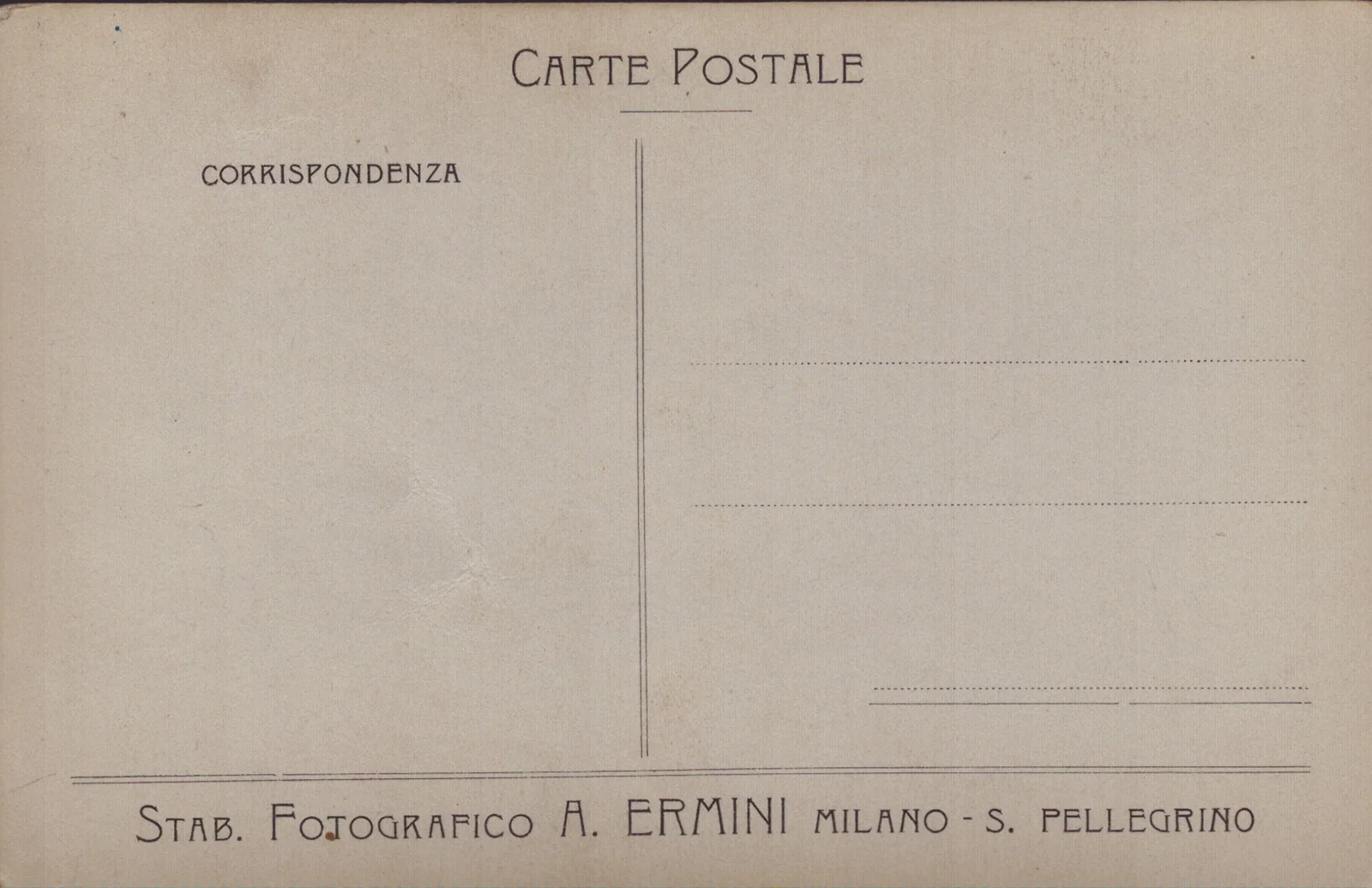 Pasquale Amato — PASQUALE AMATO - PICTURE POST CARD SIGNED 1913, image 3