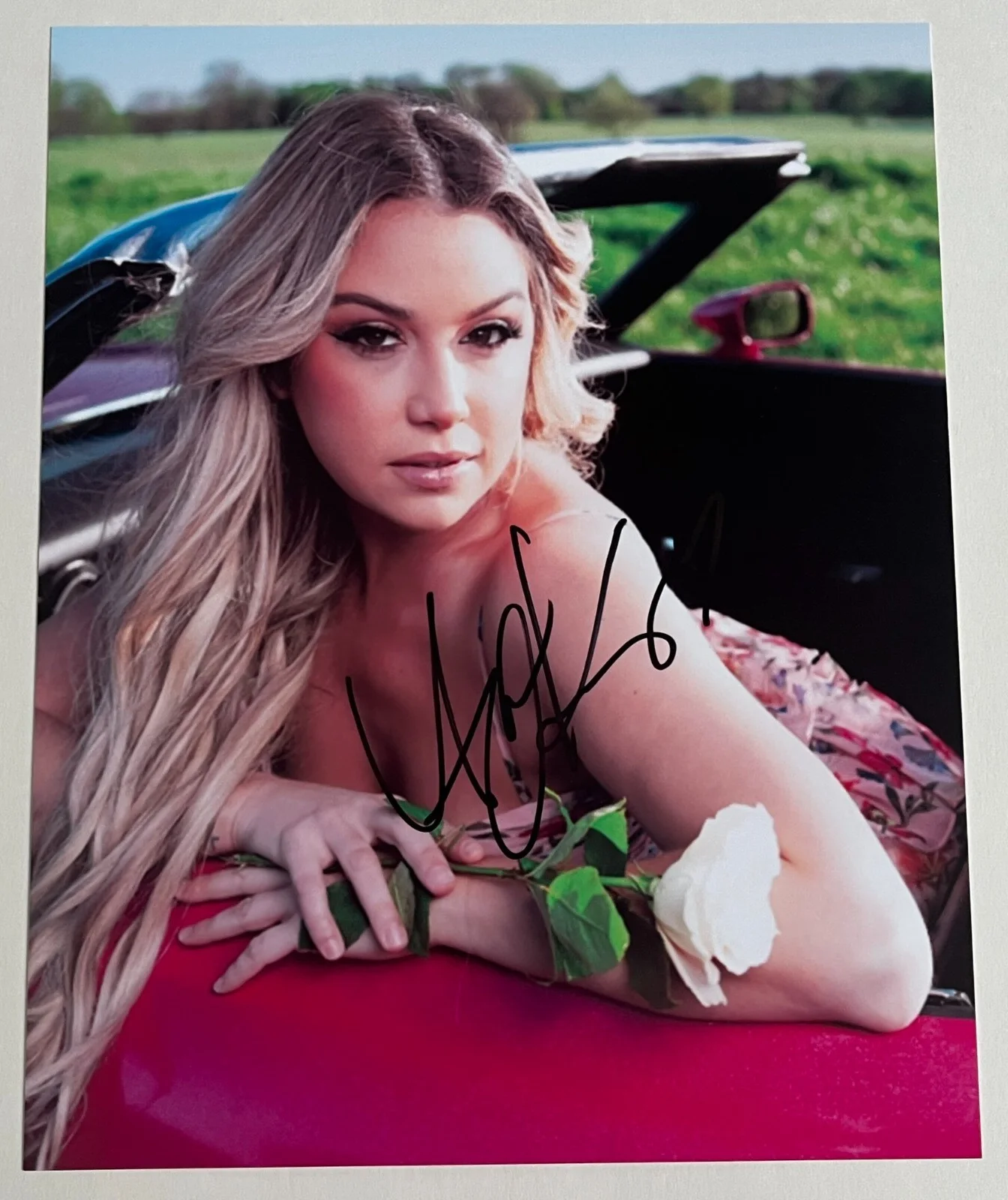 ALEXANDRA KAY SIGNED AUTOGRAPH ALL I'VE EVER DONE 8x10 PHOTO w/EXACT PROOF, изображение 2