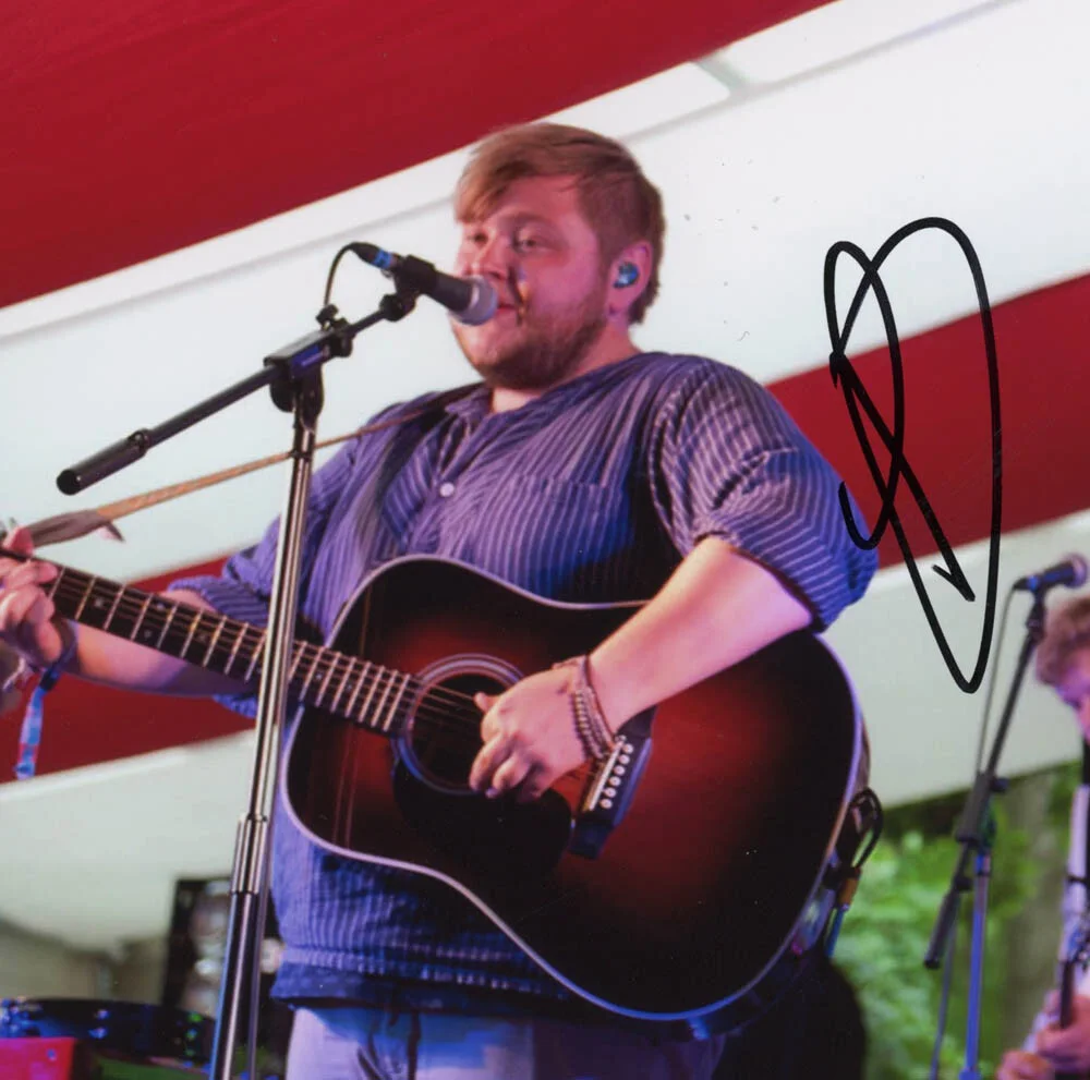 Ragnar, Nanna - OF MONSTERS, MEN — Nanna & Ragnar signed "OF MONSTERS AND MEN" 8x10 Photo LITTLE TALKS b ACOA COA, изображение 5
