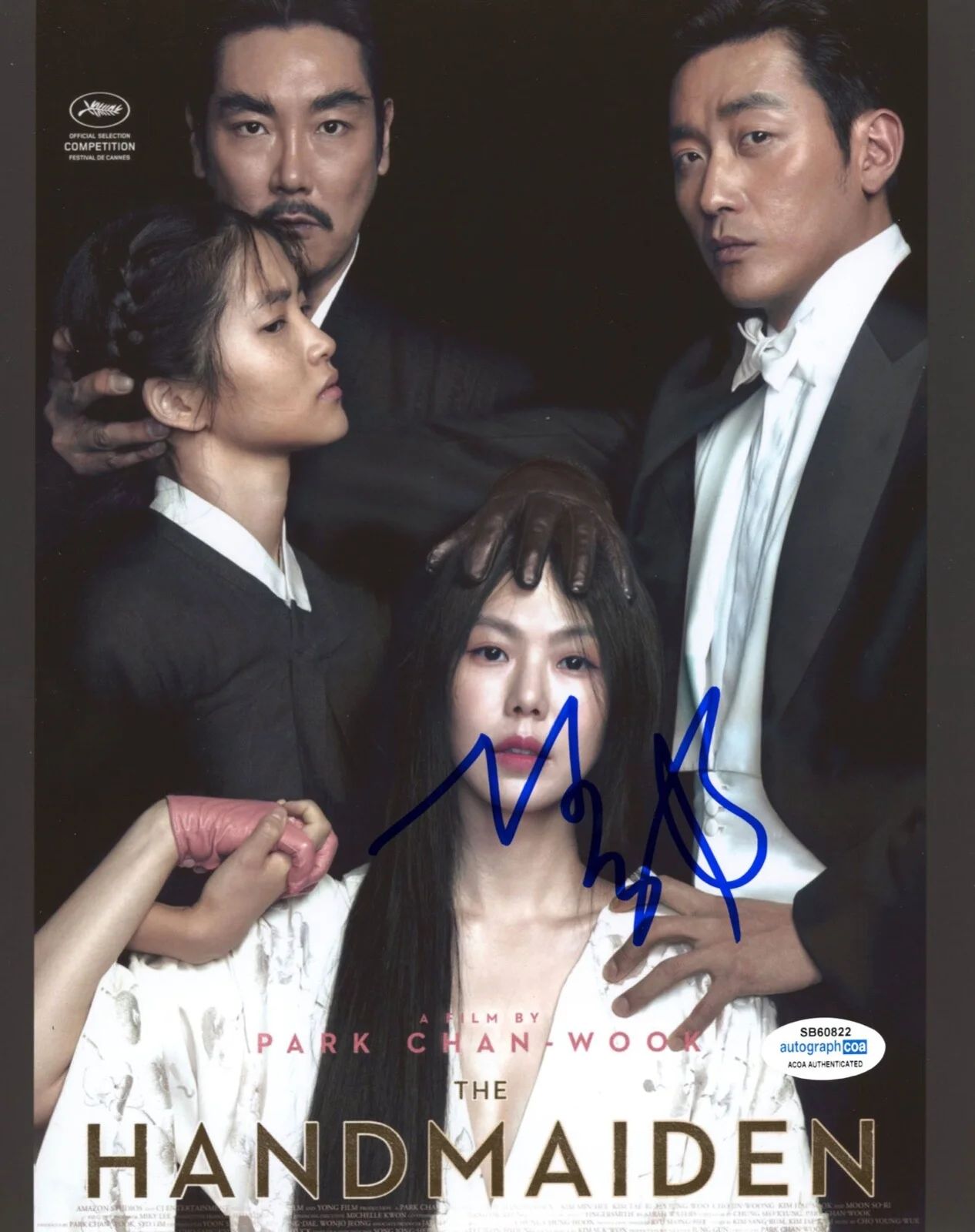 PARK CHAN-WOOK — Park Chan-Wook signed "THE HANDMAIDEN" 8X10 Photo EXACT PROOF Director ACOA COA, image 4