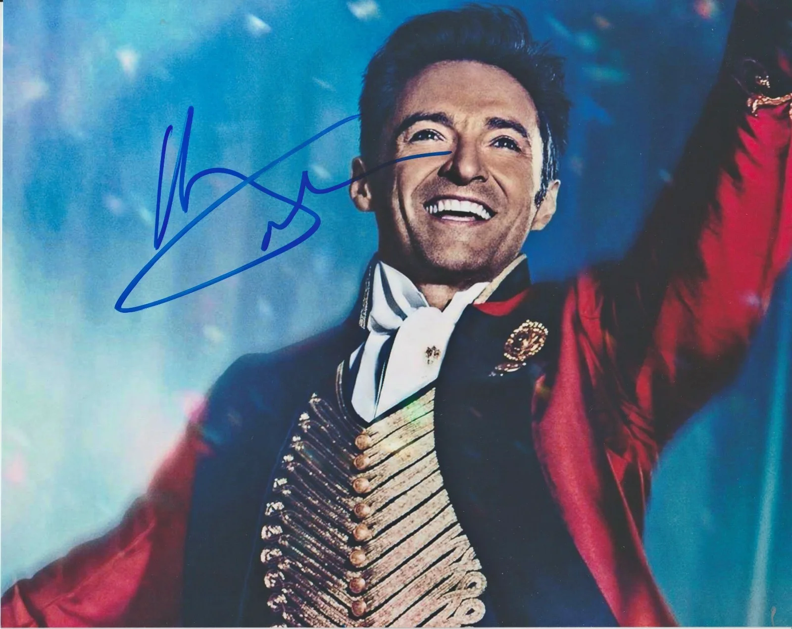Hugh Jackman — Hugh Jackman 'The Greatest Showman' Signed Autographed 8x10 Glossy Photograph