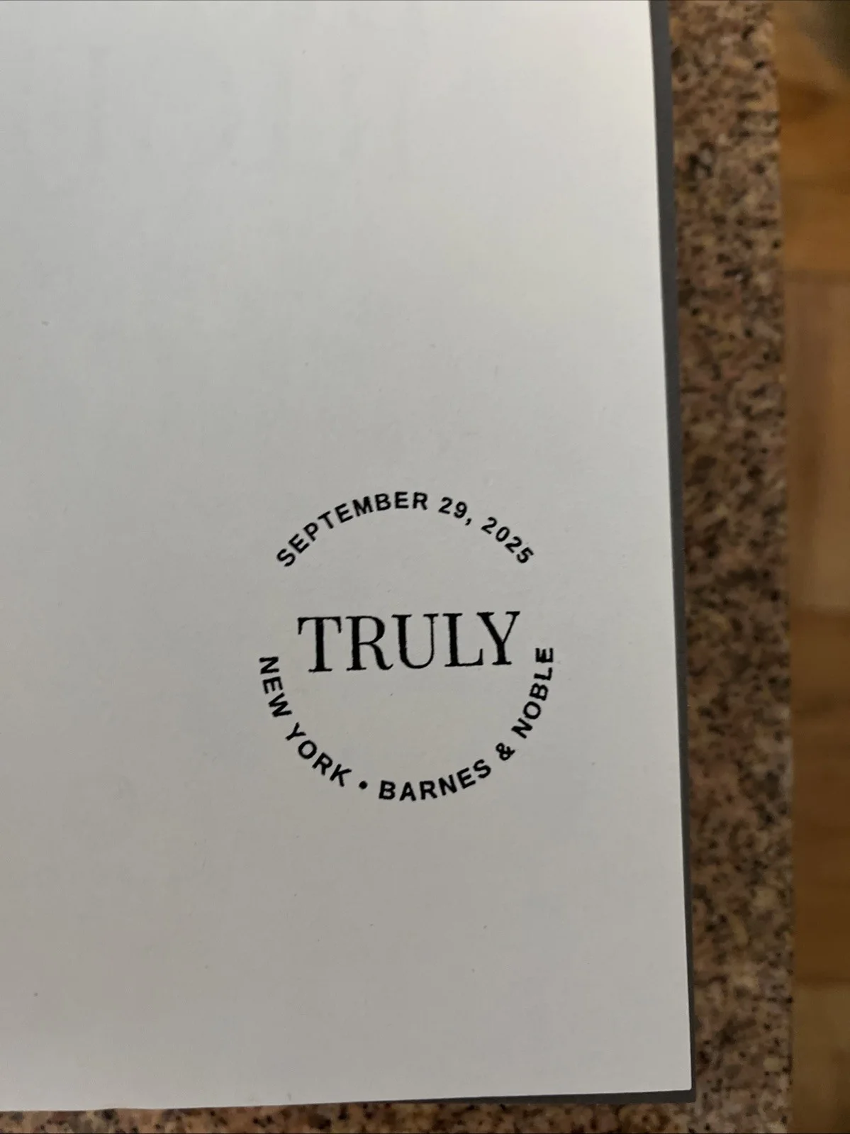 Lionel Richie Truly limited edition NYC B&N Hardcopy book, image 3