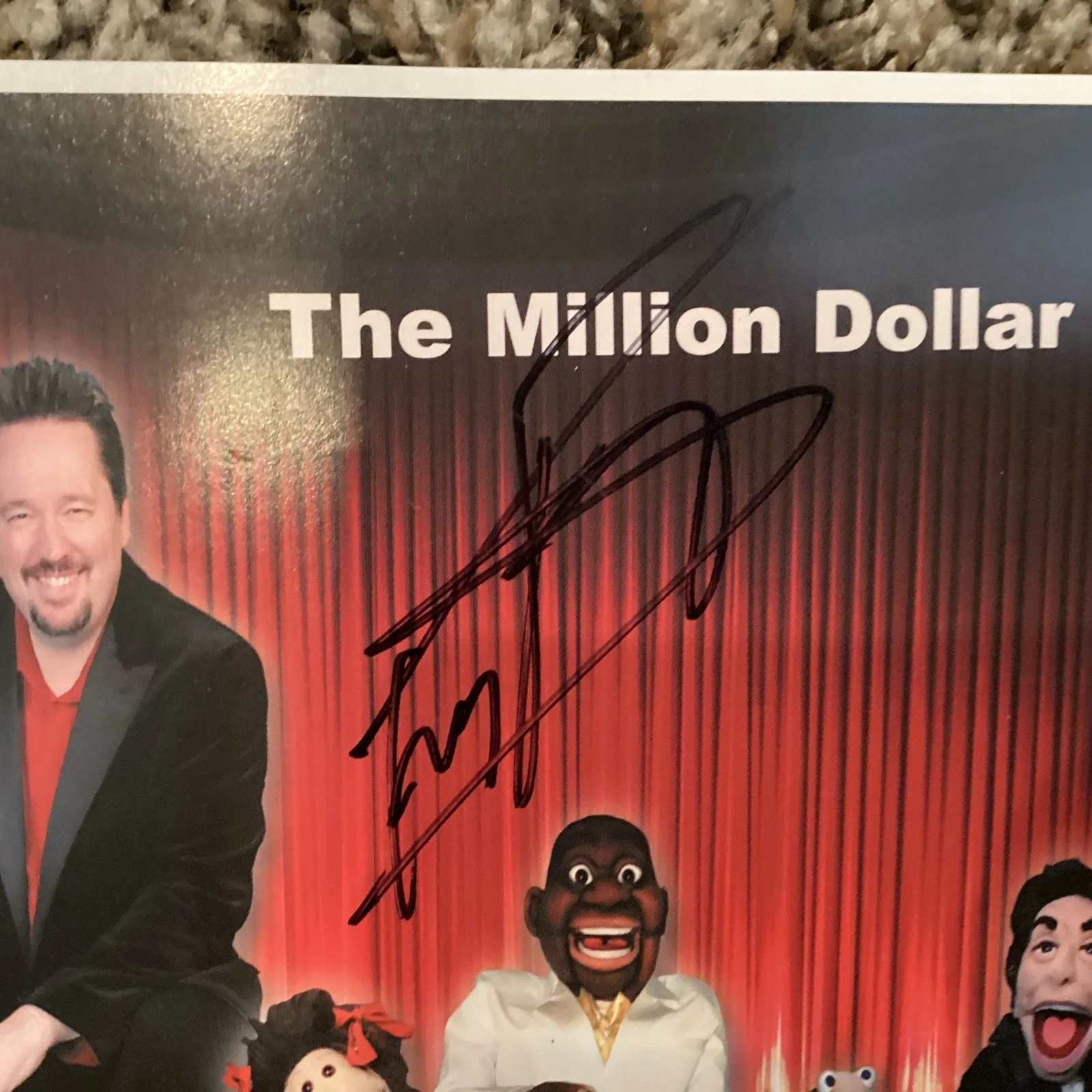 Terry Fator — Terry Fator Autographed 8 X 10 Promo Photo, изображение 3