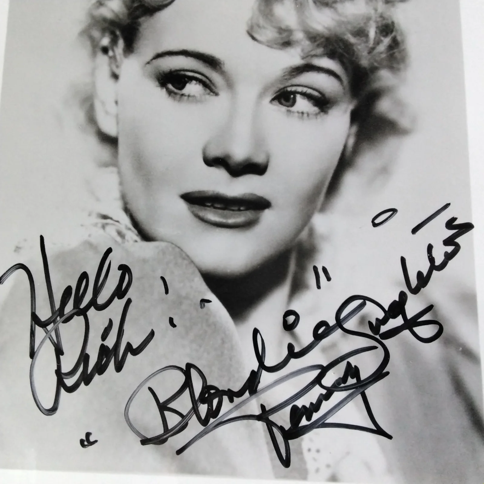 Penny Singleton Signed Photo 40s Movie TV Actress Blondie The Thin Man Jetsons, изображение 4