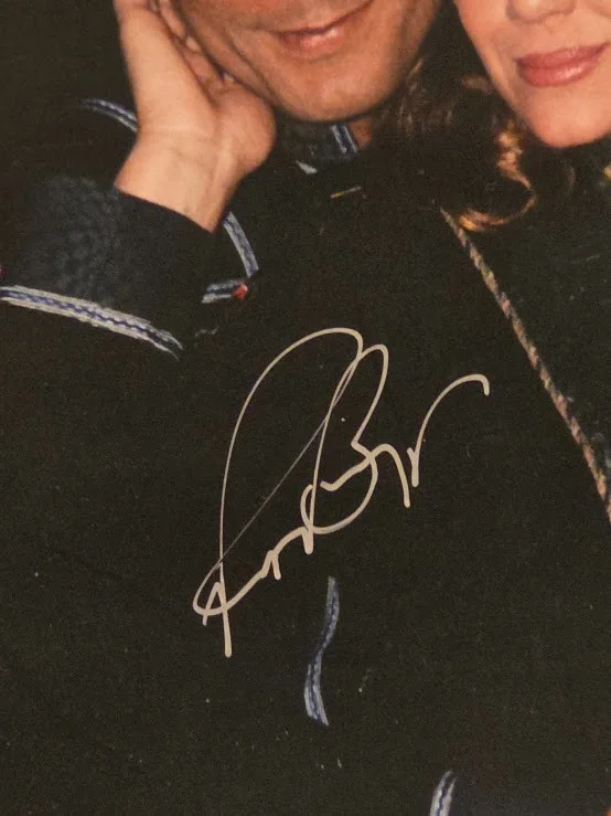 Richard Biggs, Claudia Christian — Richard Biggs as Dr. Stephen Franklin, Claudia Christian Babylon 5 Signed Photo, изображение 4