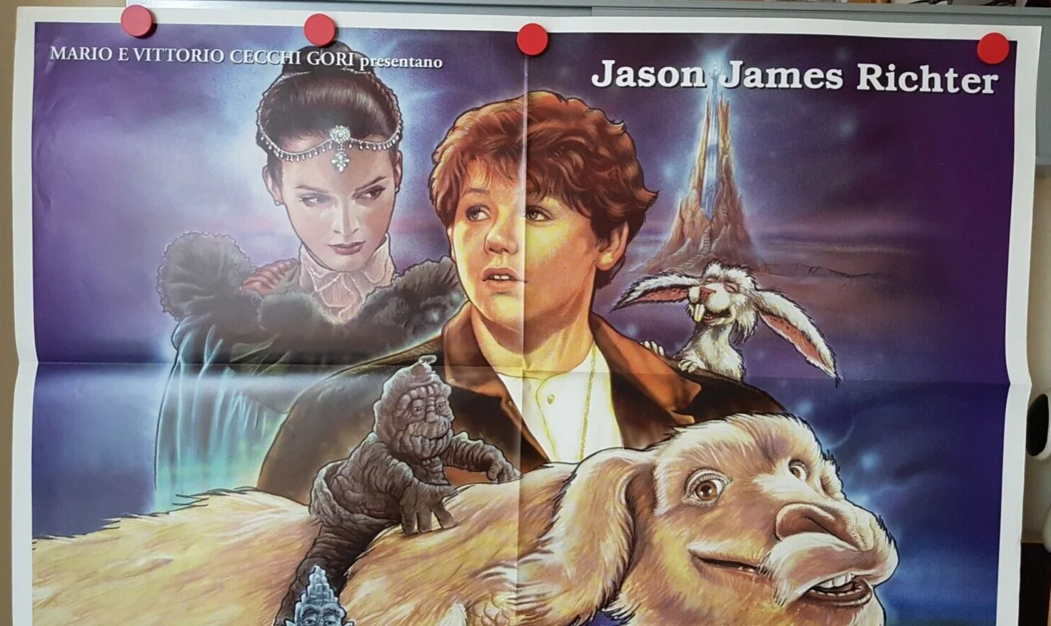 Neverending Story III: Escape from Fantasia film poster, изображение 2