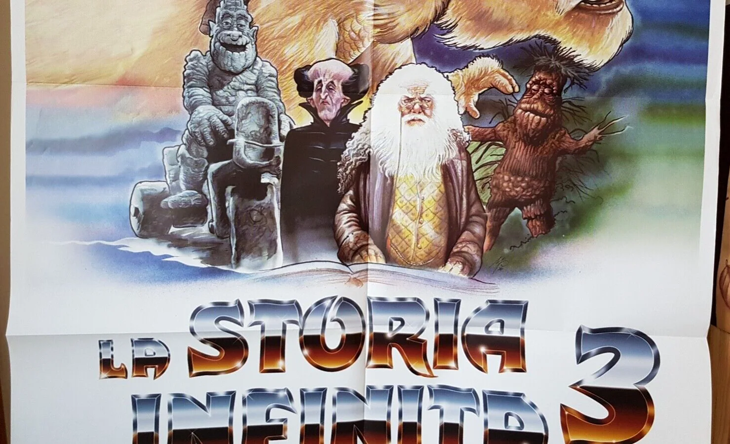 Neverending Story III: Escape from Fantasia film poster, изображение 4