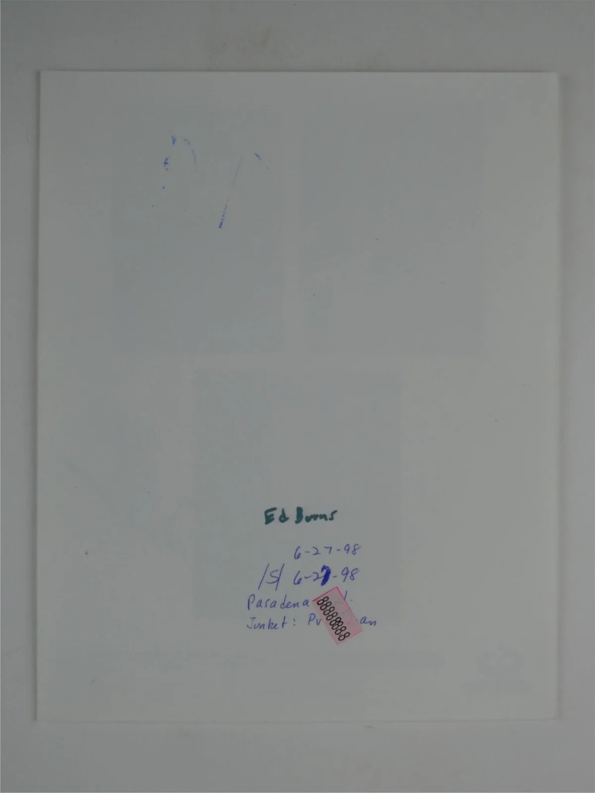 Edward Burns — Edward Burns Signed B&W 8x10 Promo Photo No Looking Back Autographed, изображение 3