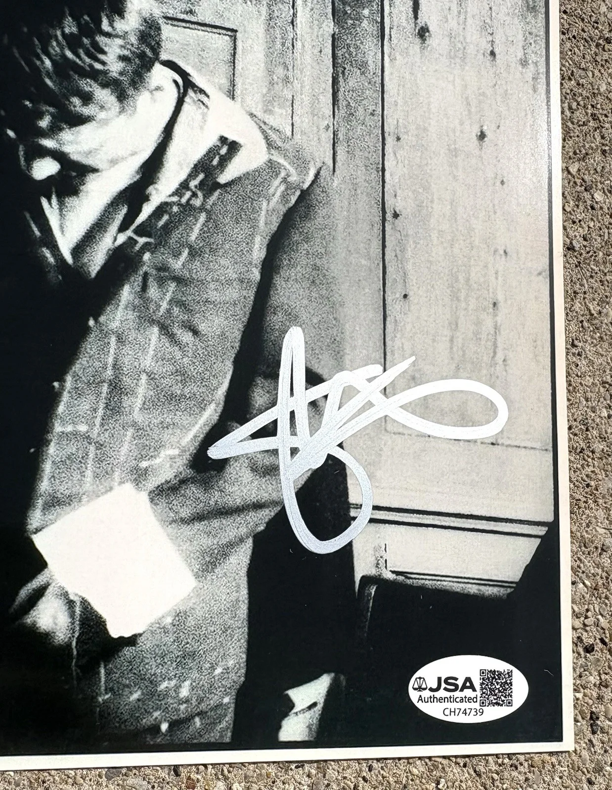 TINDERSTICKS Stuart Staples SIGNED 8x8 Photo JSA COA, image 2