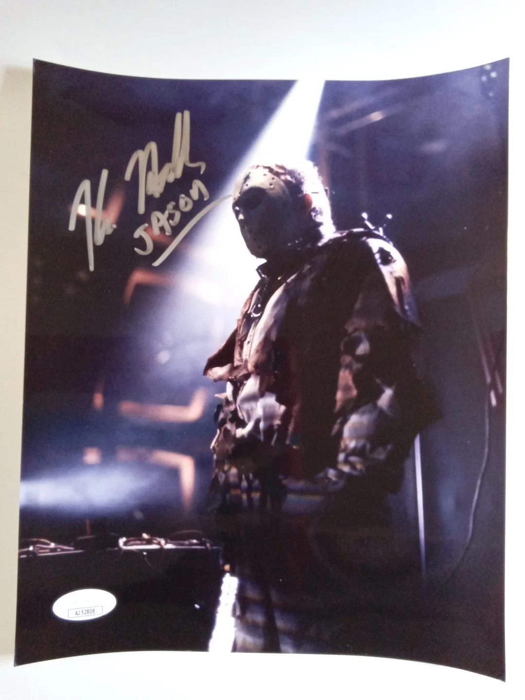 Kane Hodder — Kane Hodder Signed 8x10 Photo Jason Voorhees Friday the 13th JSA COA #, image 2