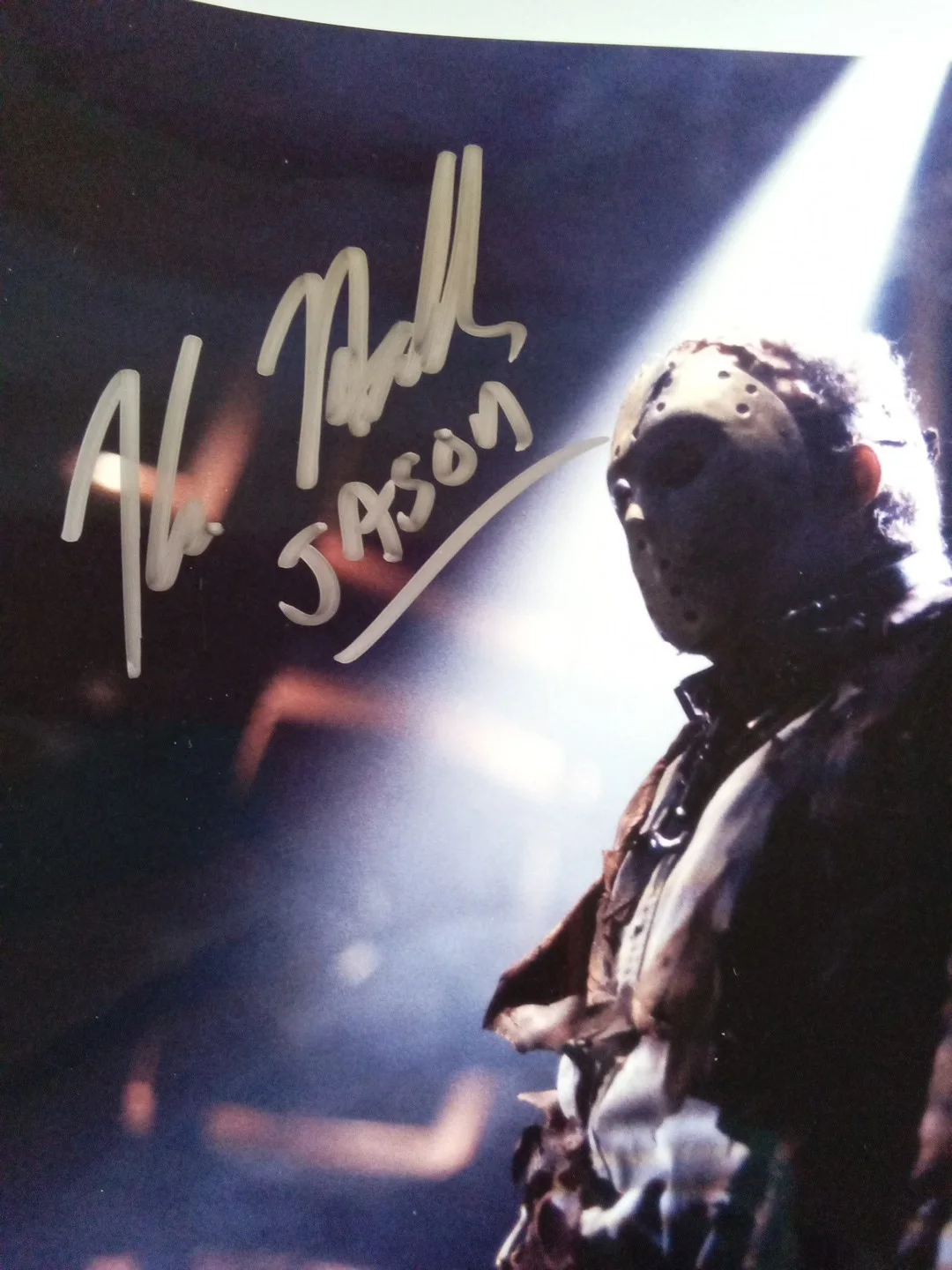 Kane Hodder — Kane Hodder Signed 8x10 Photo Jason Voorhees Friday the 13th JSA COA #, image 3