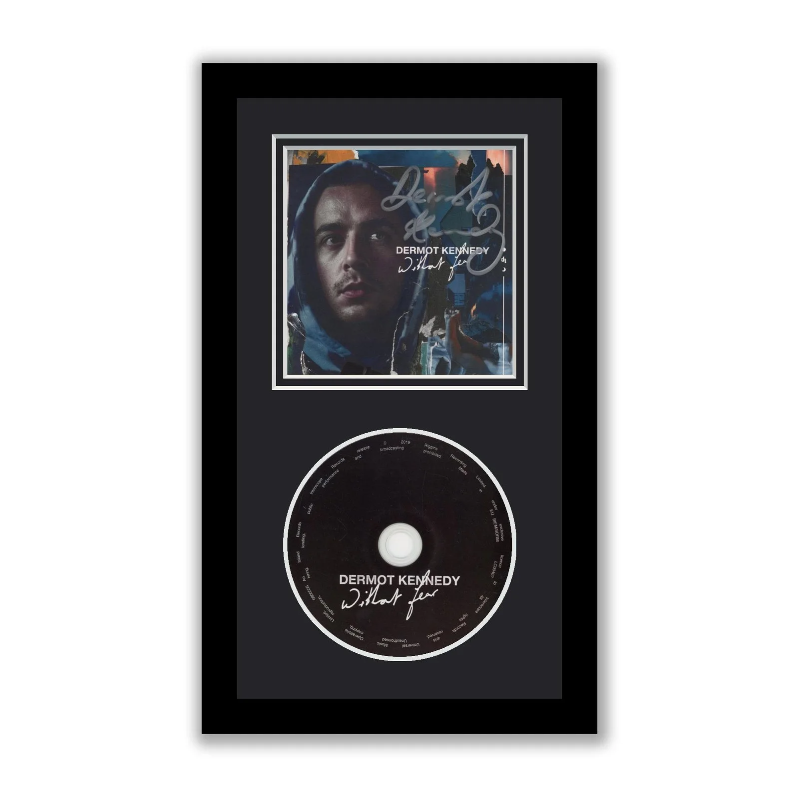Dermot Kennedy — Dermot Kennedy Autographed Signed Framed CD Without Fear ACOA