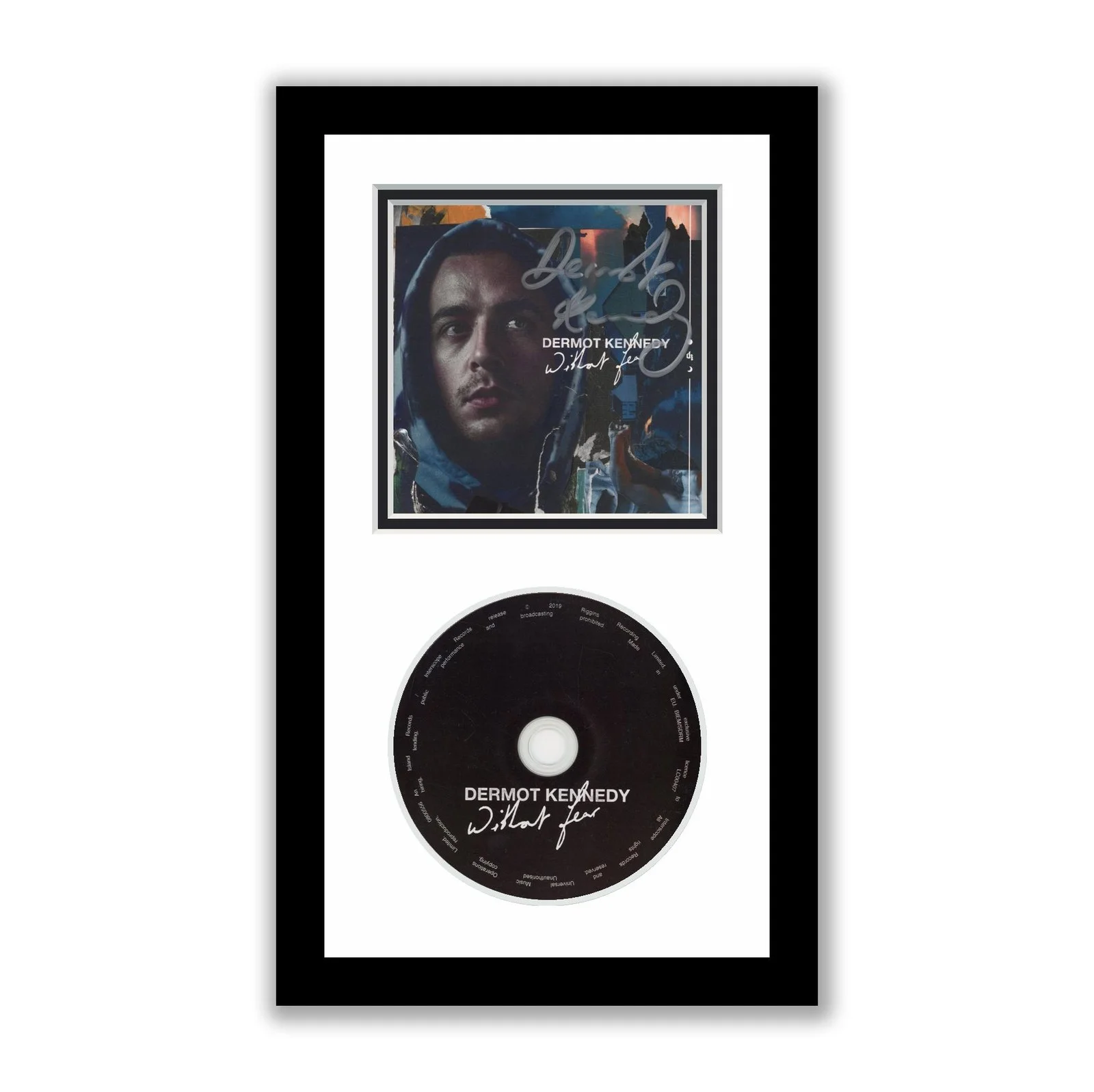 Dermot Kennedy — Dermot Kennedy Autographed Signed Framed CD Without Fear ACOA