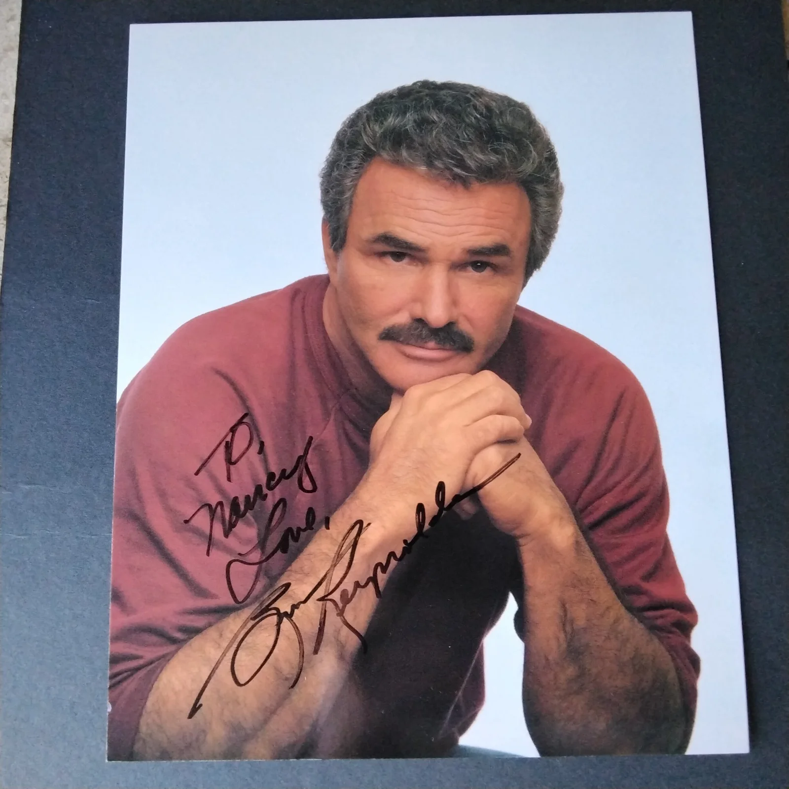 Burt Reynolds SIGNED Photo Movie TV Actor Smokey Bandits Cannonball Deliverance, изображение 2
