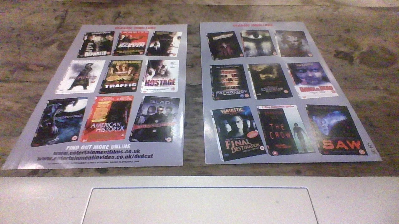 ENTERTAINMENT IN VIDEO PROMO UK DVD CATALOGUE 2009 NEW LORD OF THE RINGS SAW +++, изображение 2