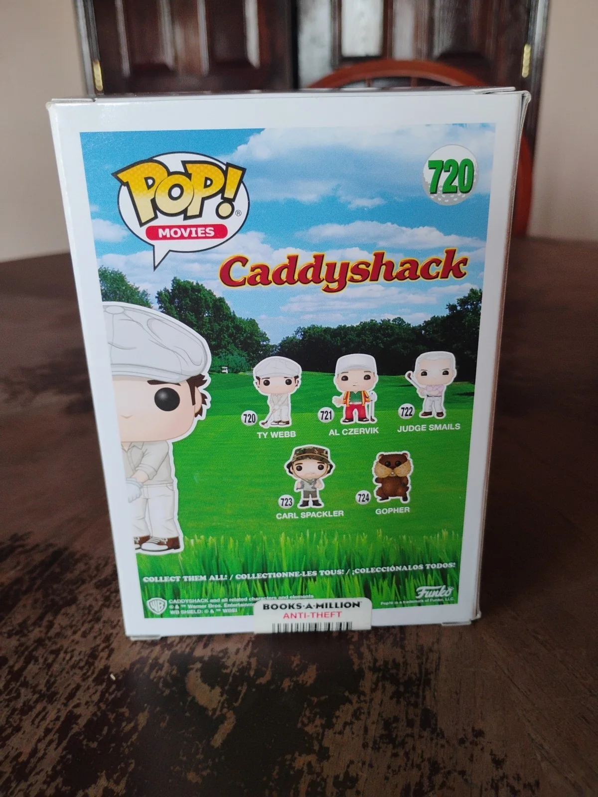Funko Pop! Caddyshack #720 Ty Webb Figurine Autograph Signed Beckett Certified, image 3