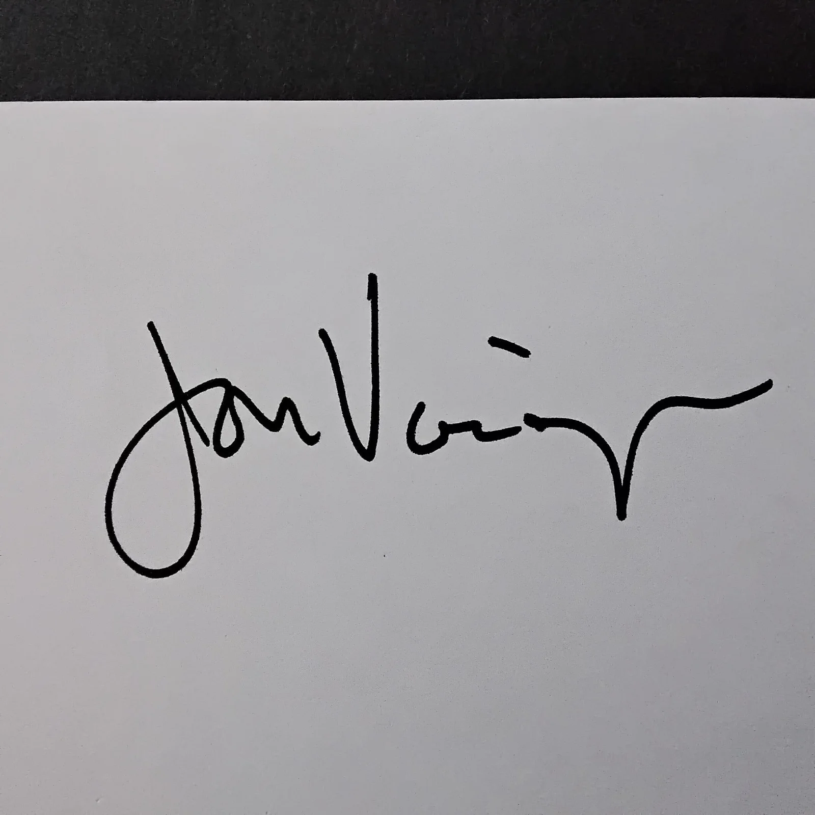 Jon Voight SIGNED Card Photo Movie Actor Midnight Cowboy Coming Home Deliverance, изображение 4
