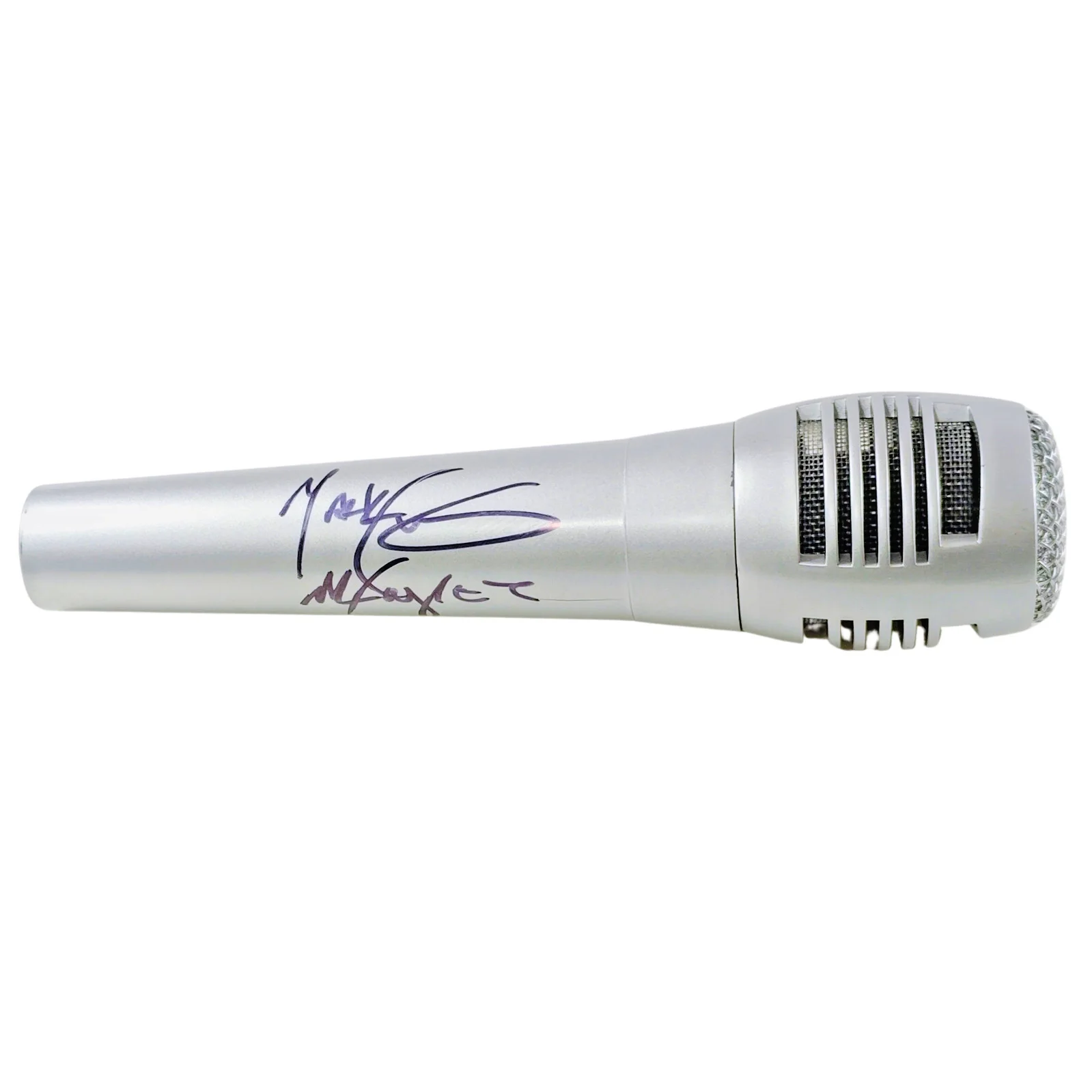 Mark Curry — Mark Curry Signed Microphone Stand Up Comedy Hangin' with Mr Cooper Proof COA, image 3
