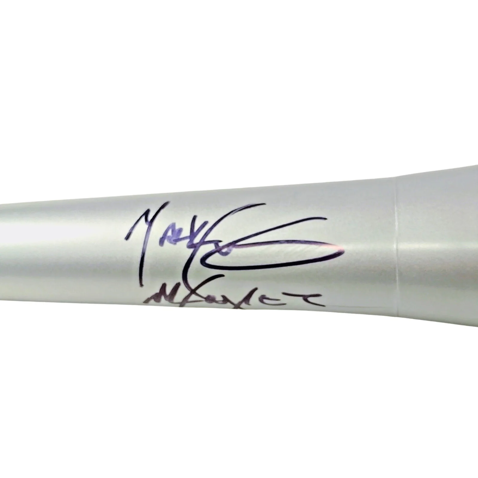 Mark Curry — Mark Curry Signed Microphone Stand Up Comedy Hangin' with Mr Cooper Proof COA, image 4