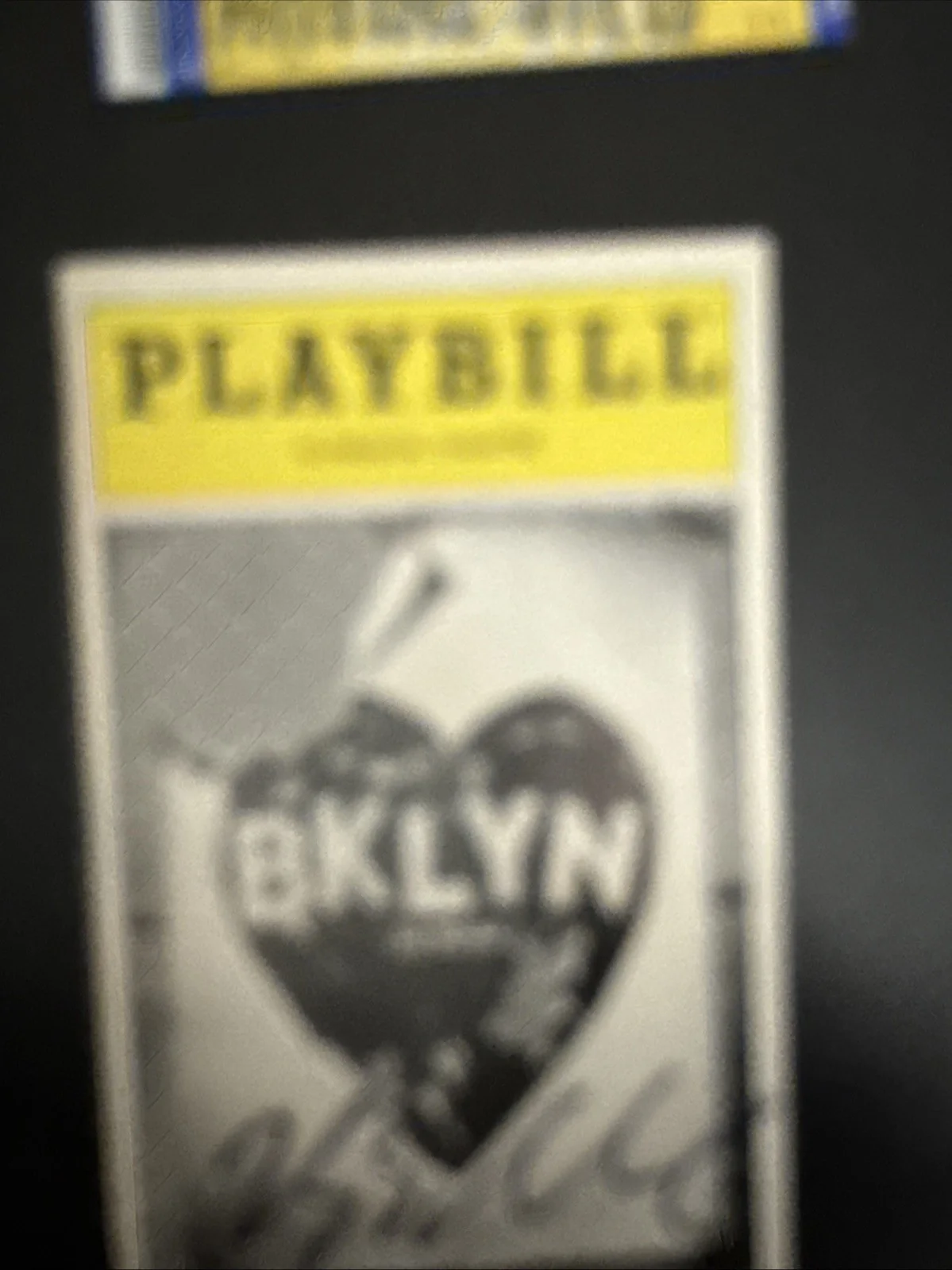 Brooklyn The Musical Hand Signed Autographed Playbill, image 2