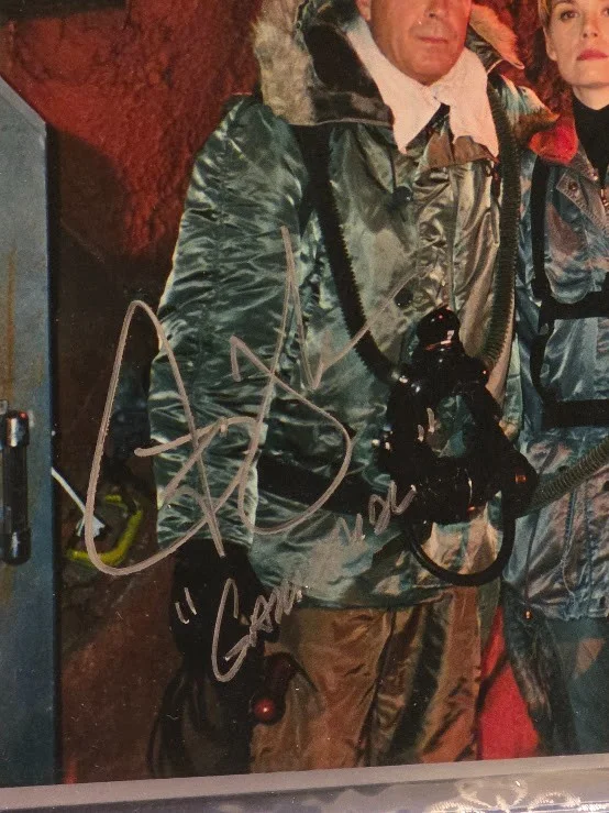 Marjorie Monaghan, Jerry Doyle — Marjorie Monaghan as Tessa Halloran, Jerry Doyle Babylon 5 Signed Photo, изображение 4
