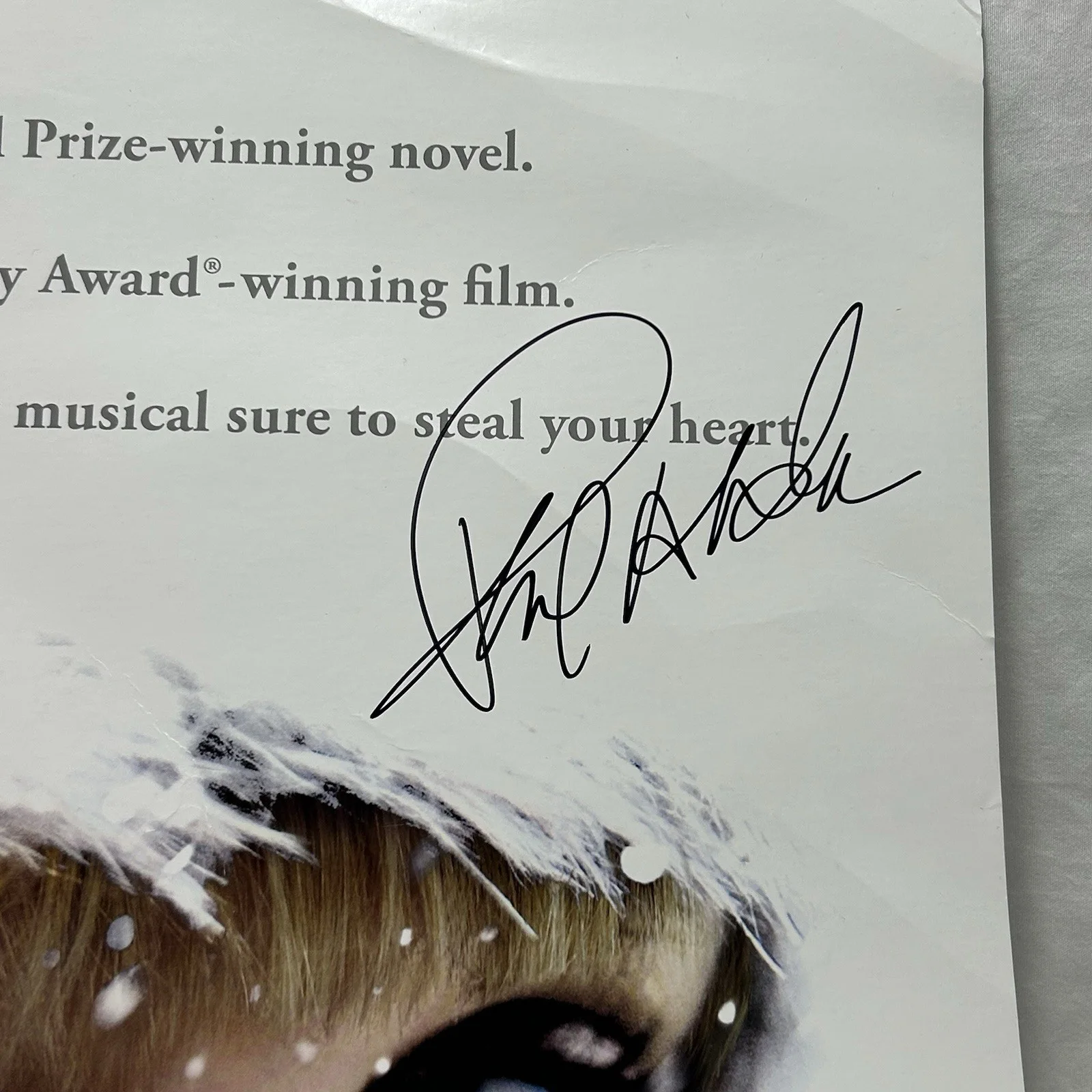 Doctor Zhivago Broadway Cast Signed Poster Playbill Style Print, изображение 3