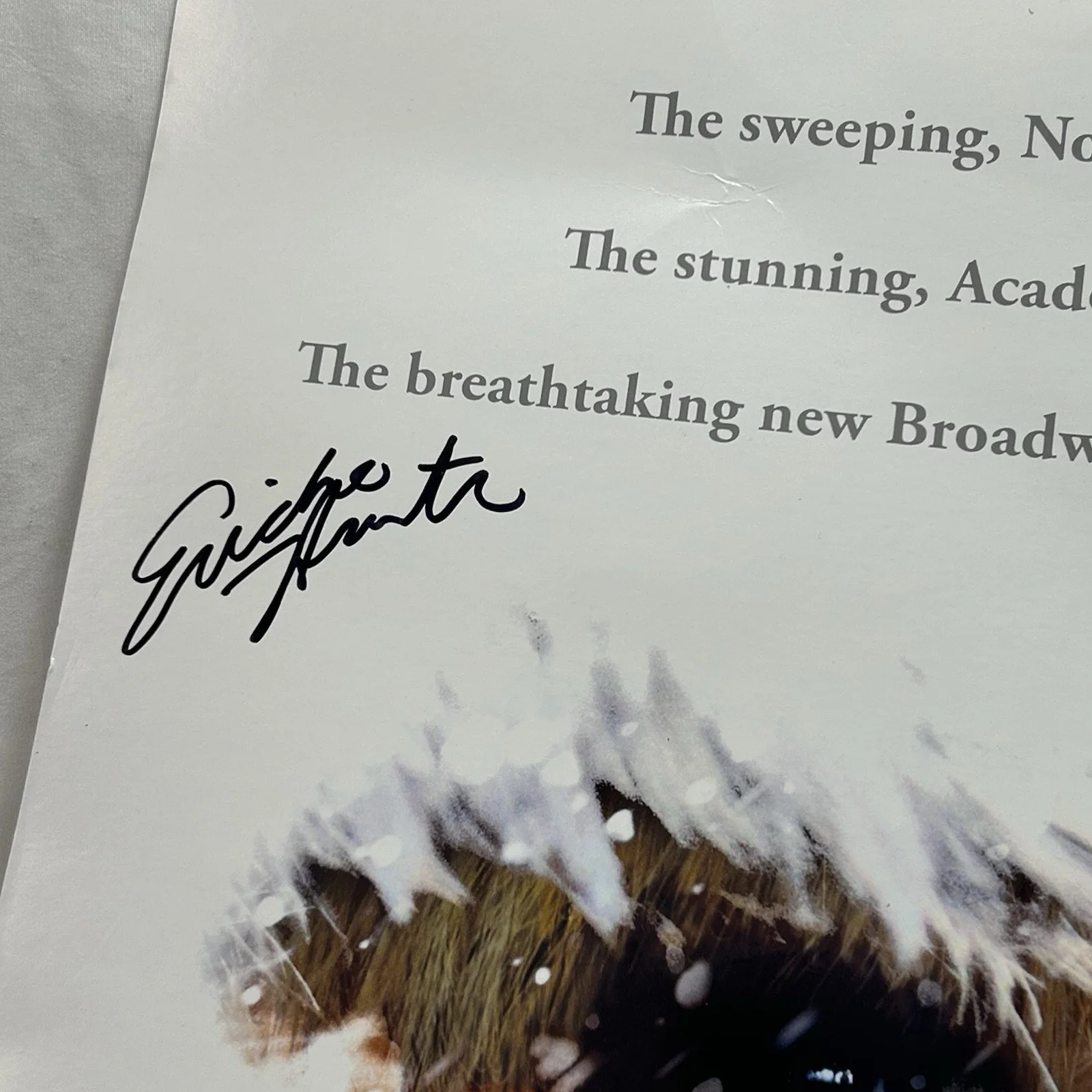 Doctor Zhivago Broadway Cast Signed Poster Playbill Style Print, изображение 4