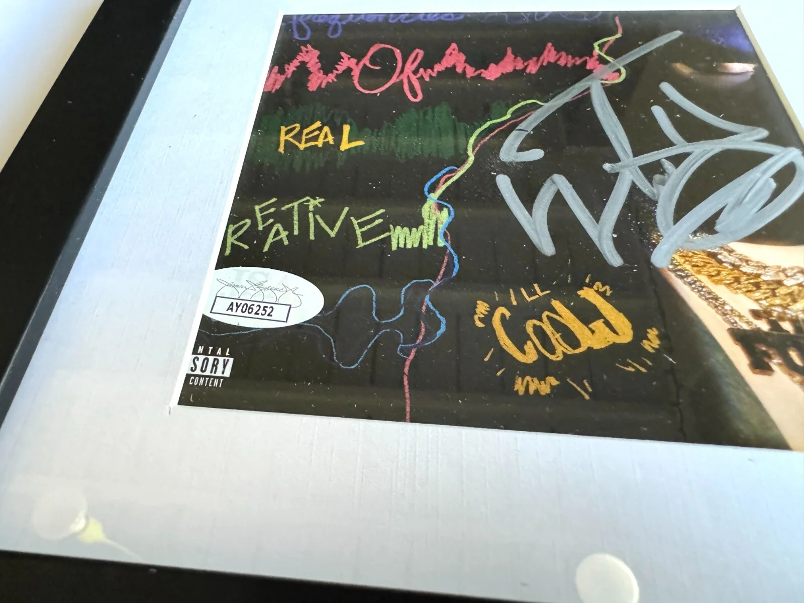 LL COOL J SIGNED & FRAMED THE FORCE CD COVER AUTOGRAPH JSA COA D NCIS MAMA SAID, изображение 2
