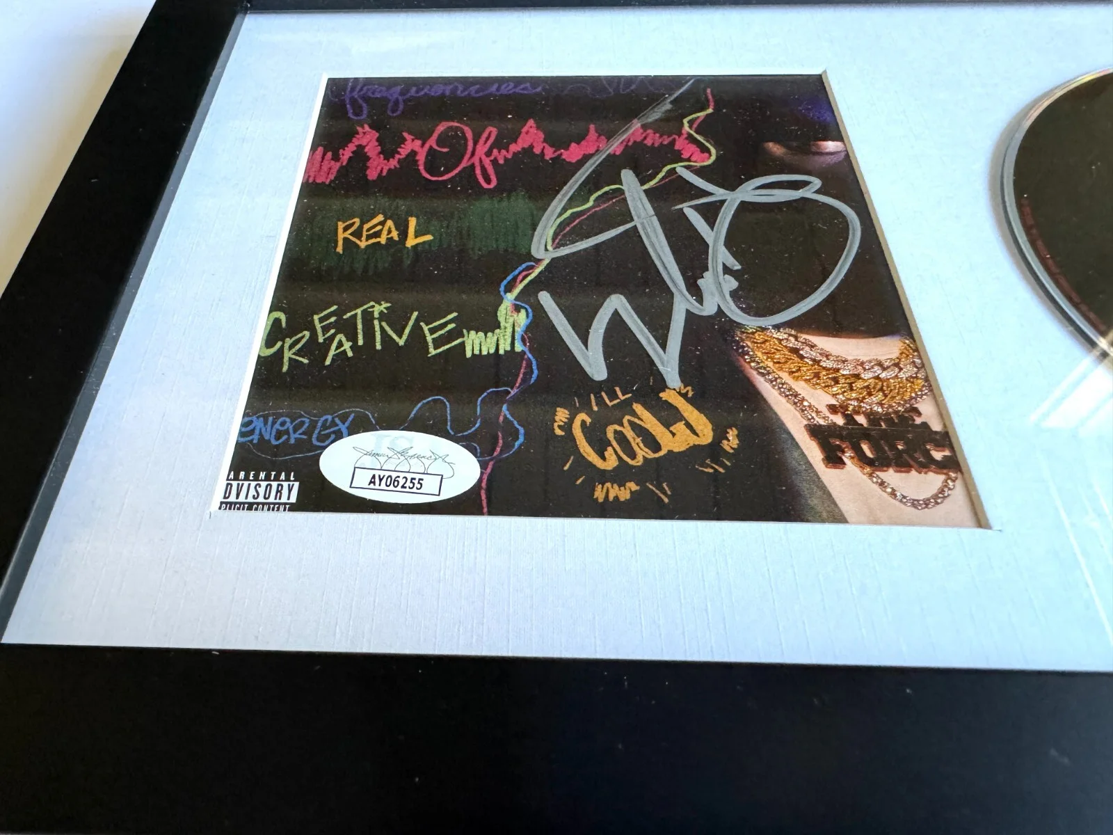 LL COOL J SIGNED & FRAMED THE FORCE CD COVER AUTOGRAPH JSA COA A NCIS MAMA SAID, изображение 2