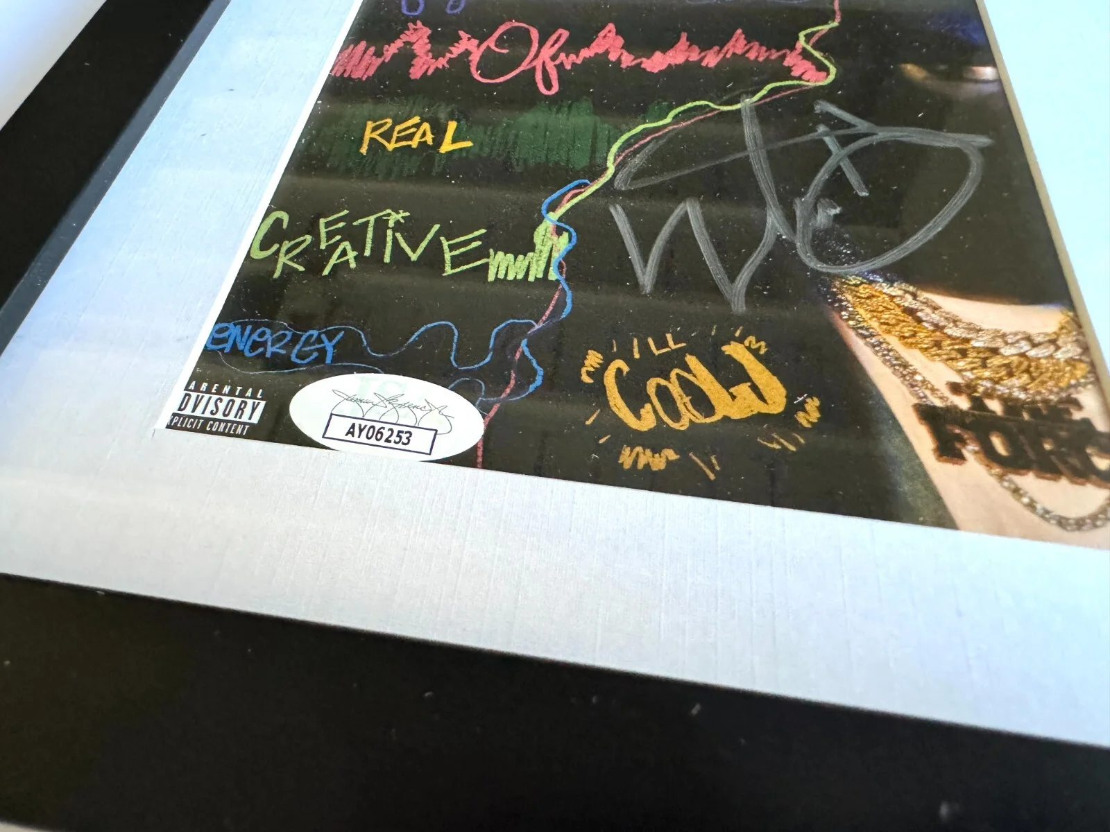 LL COOL J SIGNED & FRAMED THE FORCE CD COVER AUTOGRAPH JSA COA C NCIS MAMA SAID, изображение 2