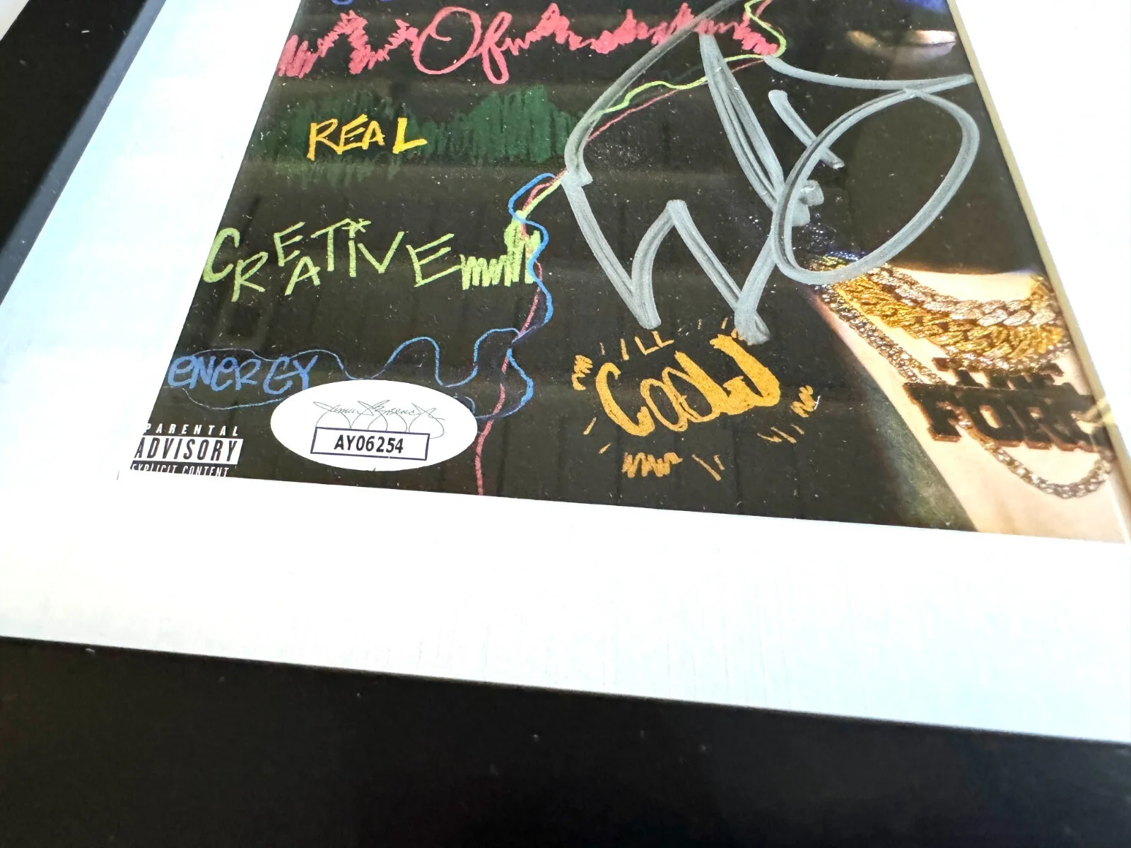 LL COOL J SIGNED & FRAMED THE FORCE CD COVER AUTOGRAPH JSA COA B NCIS MAMA SAID, изображение 2