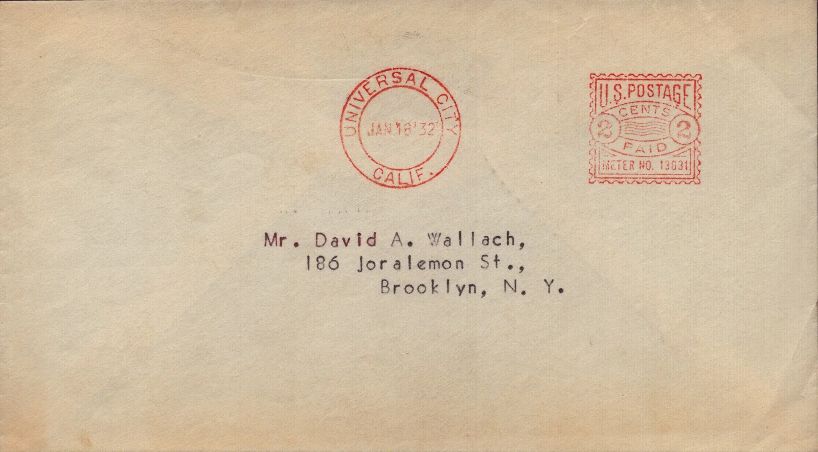 Carl Laemmle Sr — CARL LAEMMLE SR. - TYPED LETTER SIGNED 01/18/1932, image 3