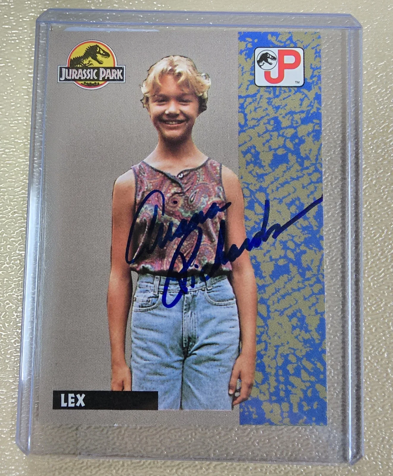 Ariana Richards Signed Jurassic Park Topps Card 1993 Autographed Lex Murphy!, изображение 2