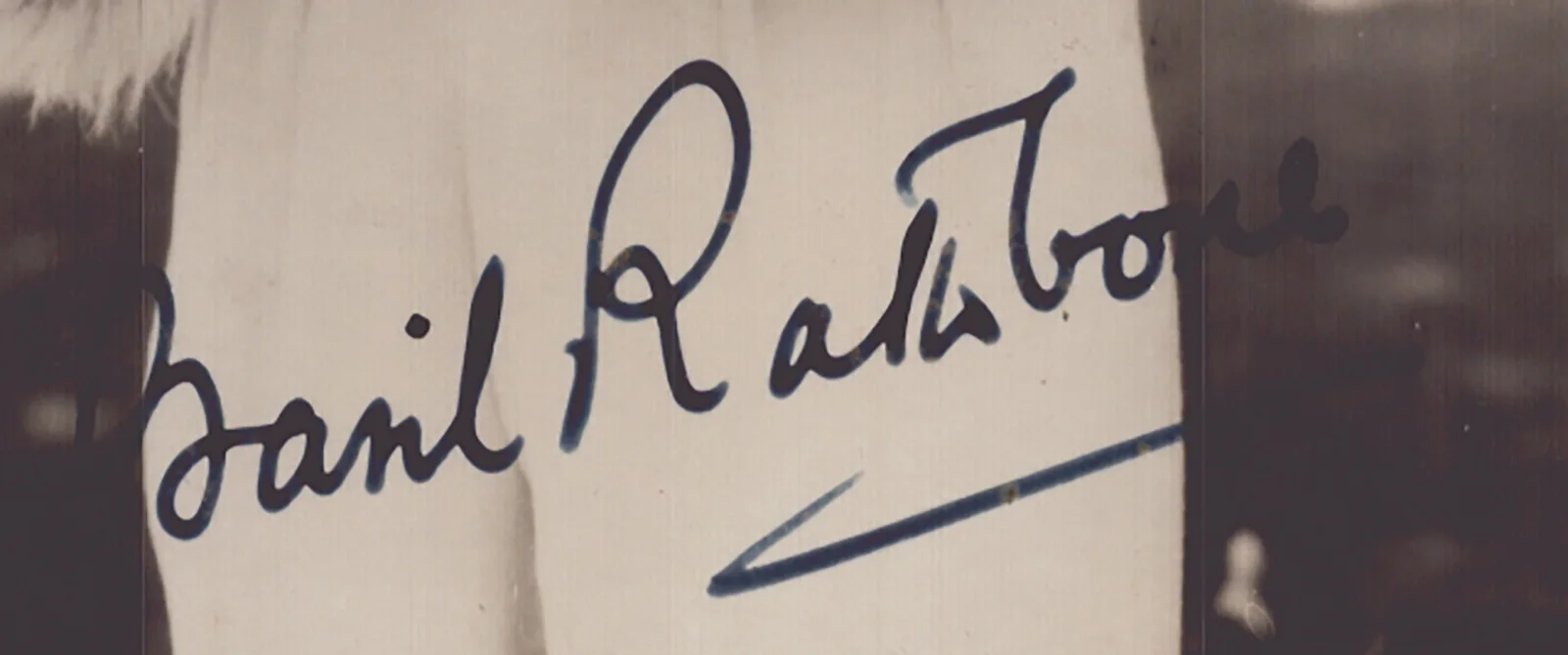 Basil Rathbone — BASIL RATHBONE - AUTOGRAPHED SIGNED PHOTOGRAPH, image 2