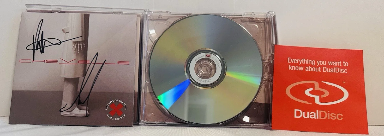 Rare Limited Edition CHEVELLE CD DVD With Authentic Signatures, image 2