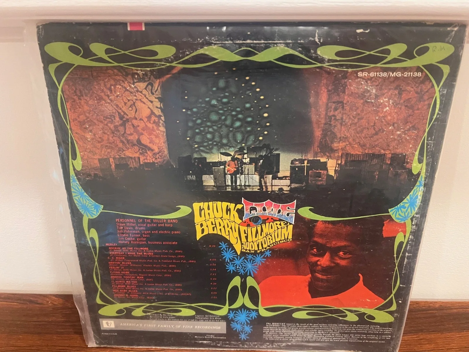 🎶 Chuck Berry Signed Autograph Live At Filmore Auditorium 🎶, image 2