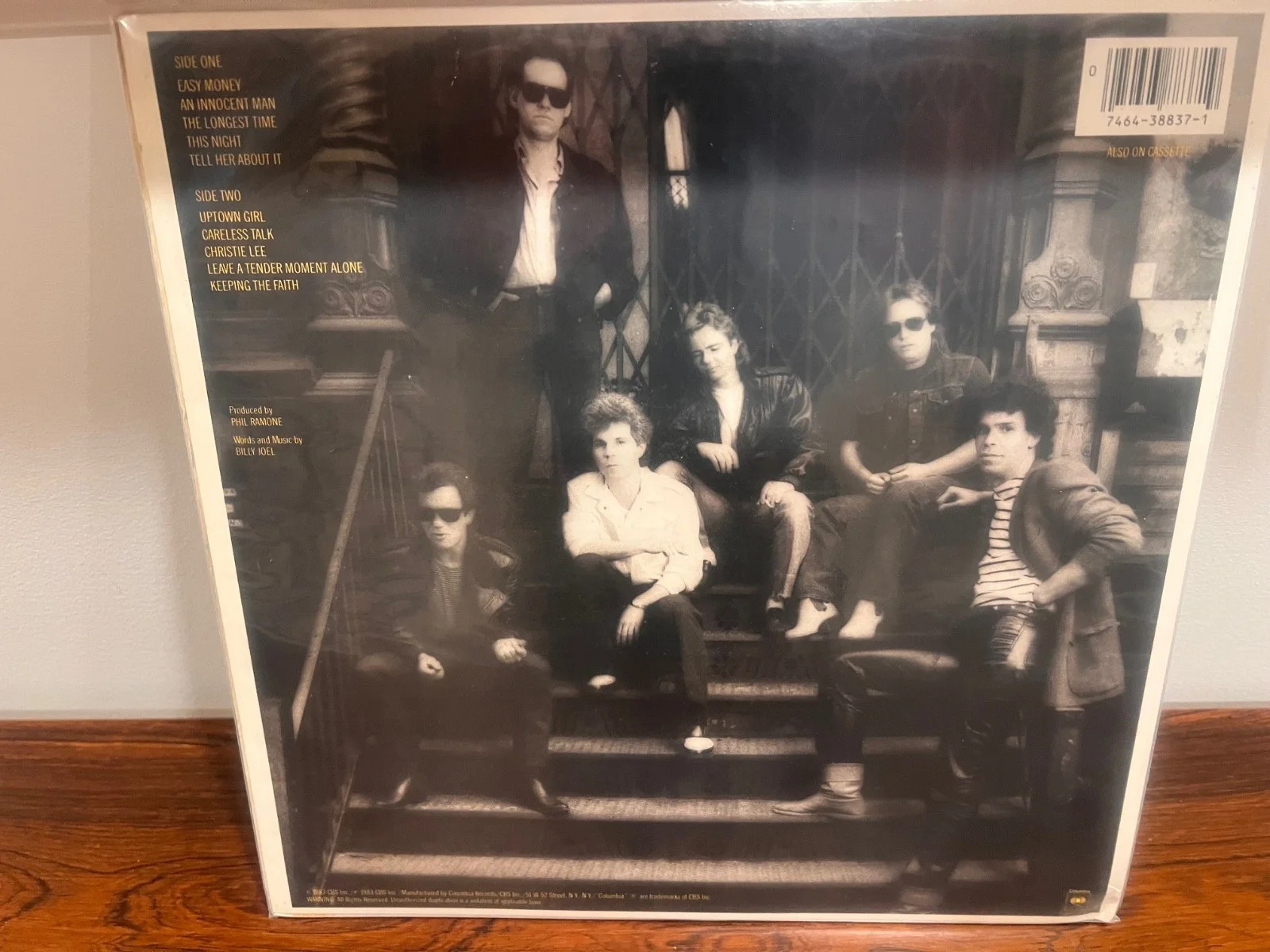 Billy Joel Signed An Innocent Man Album Autograph Piano Man Legend Rare, image 2