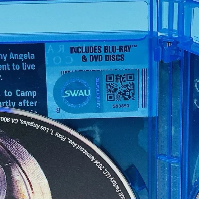 Felissa Rose Autographed Sleepaway Camp DVD Cover Blu-Ray Combo Pack SWAU, изображение 3