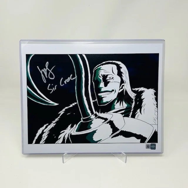 John Swasey — John Swasey Autographed Signed One Piece Sir Croc 11X14 Photograph OC Marketing