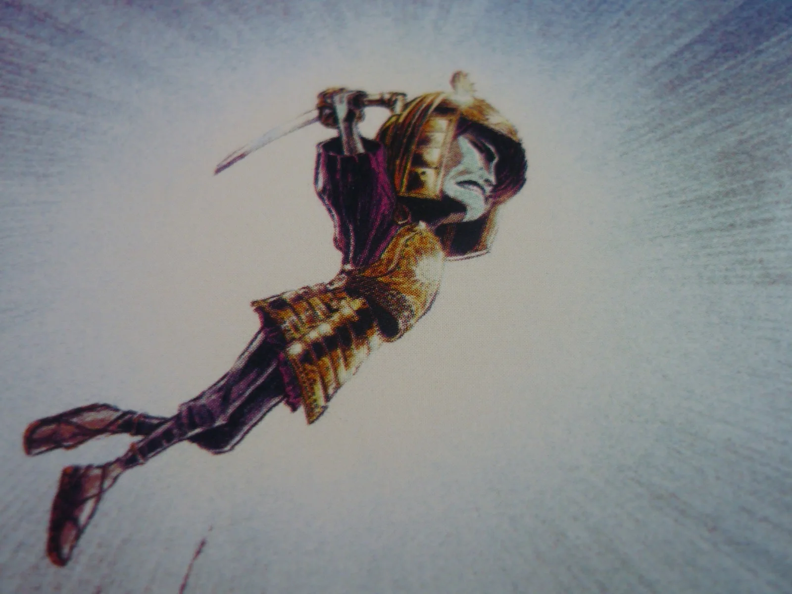 14x11 framed poster soundtrack artwork kubo and the two strings fight scene, image 2