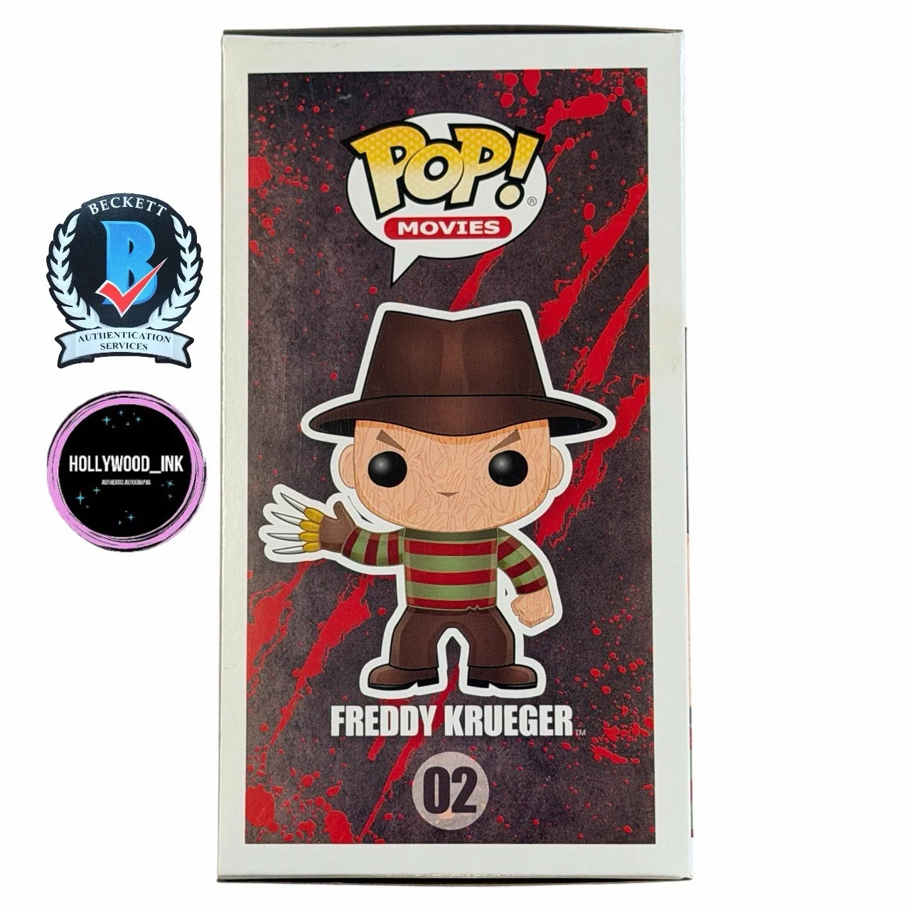 Robert Englund — ROBERT ENGLUND SIGNED FREDDY KRUEGER NIGHTMARE POP AUTOGRAPH BECKETT W/PROOF, image 5