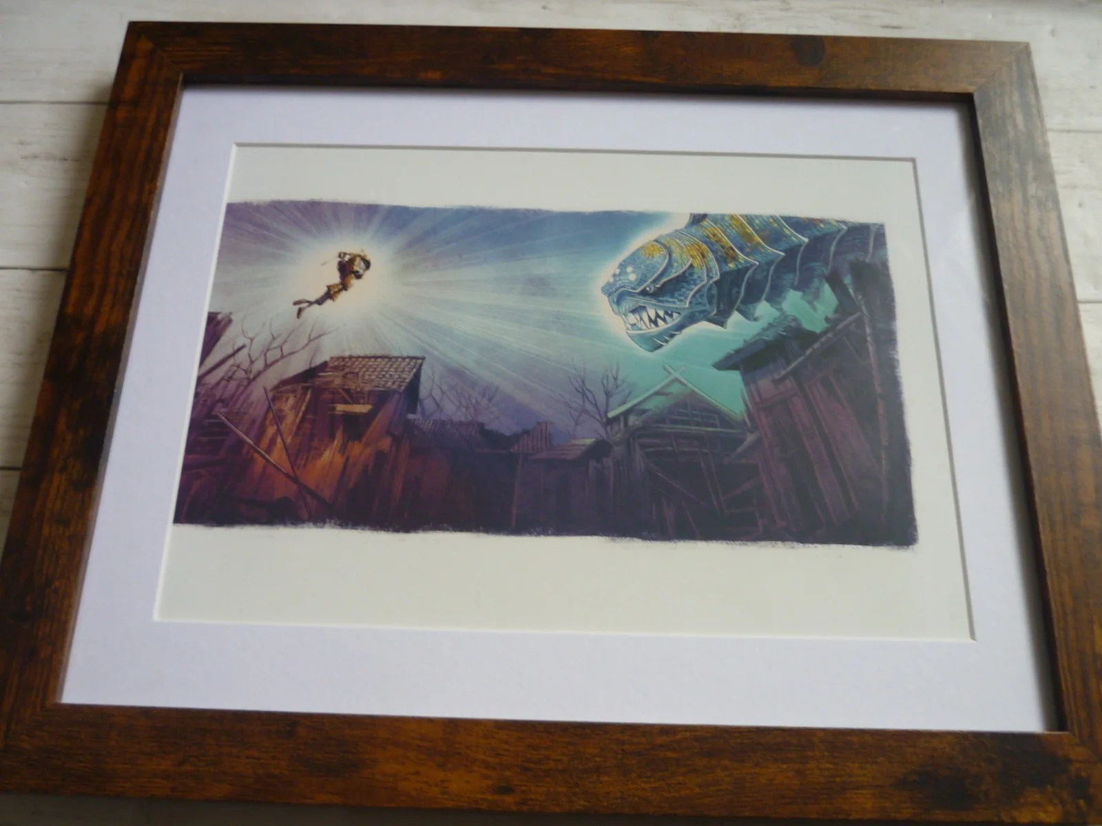 14x11 framed poster soundtrack artwork kubo and the two strings cover set x2, изображение 3