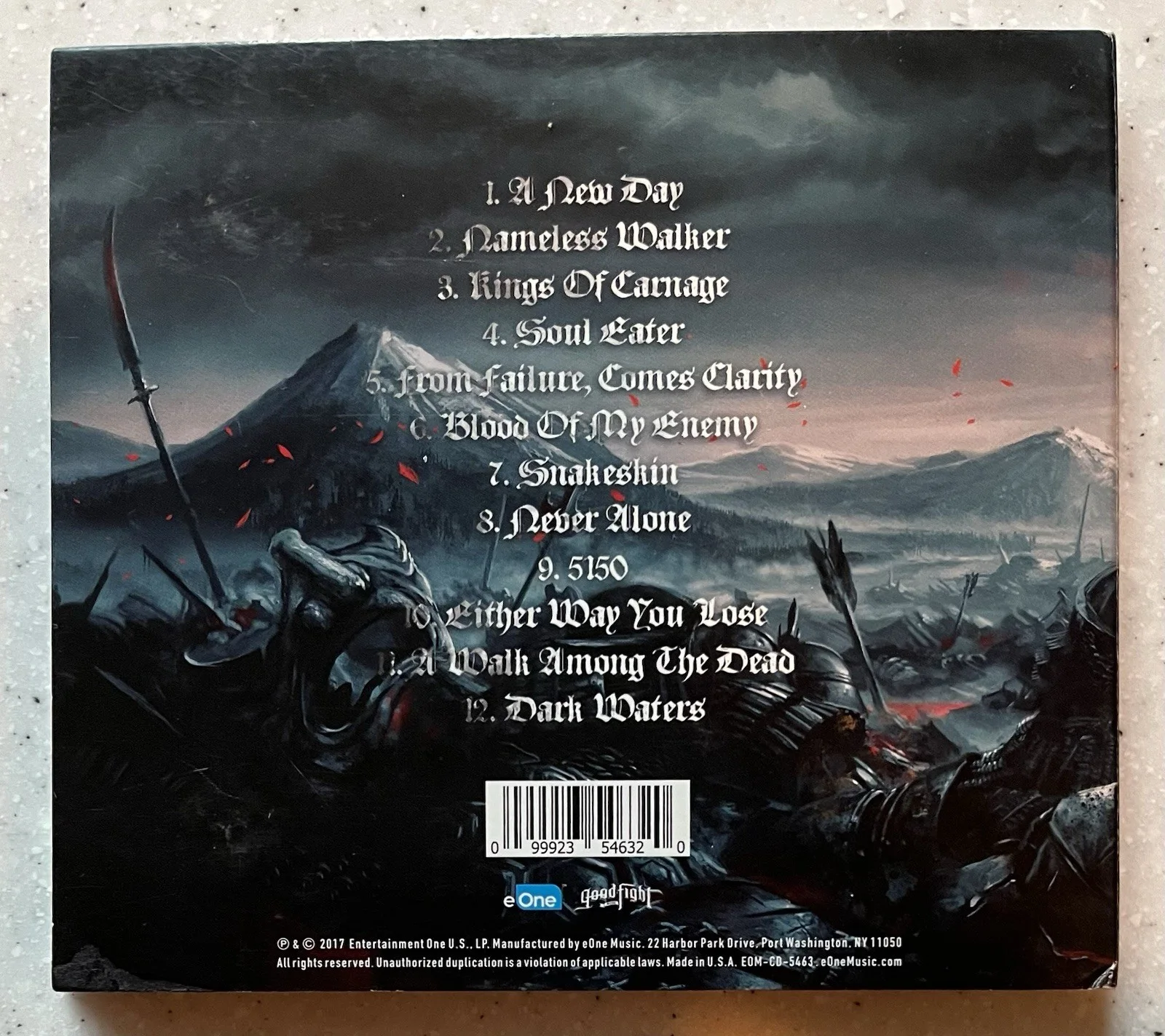 Winds Of Plague Blood Of My Enemy Full Band Signed Autographed Digipack CD 2017, изображение 3