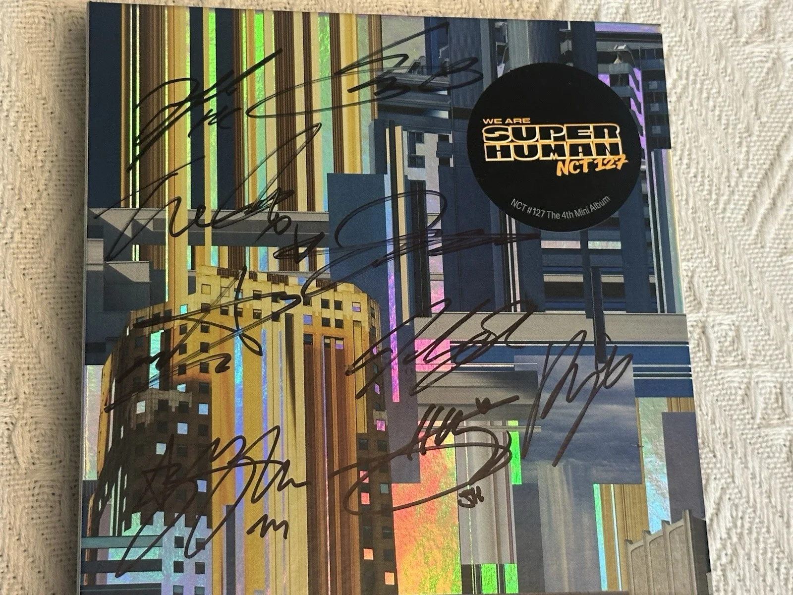 NCT 127 - ALL MEMBER Autograph(Signed) PROMO ALBUM KPOP, image 2