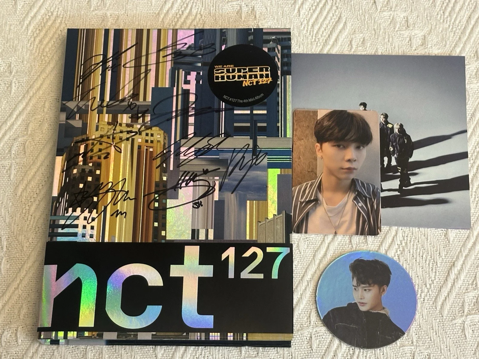 NCT 127 - ALL MEMBER Autograph(Signed) PROMO ALBUM KPOP, image 3