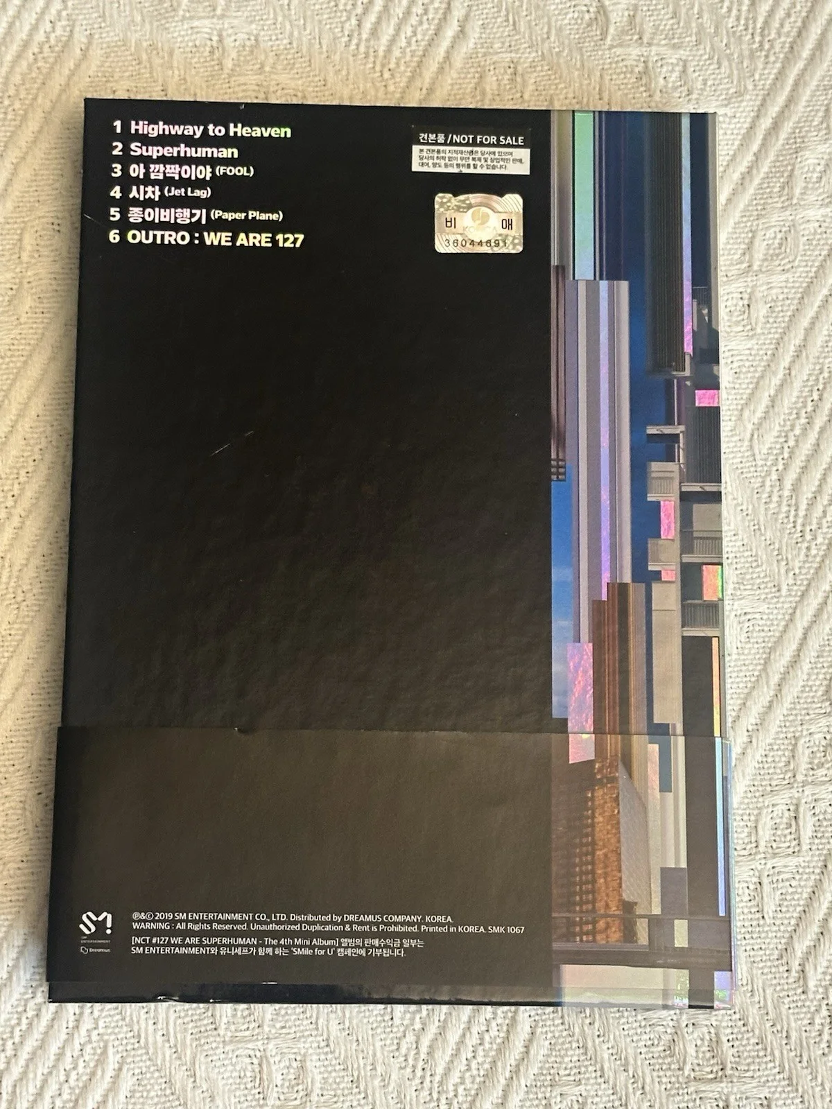 NCT 127 - ALL MEMBER Autograph(Signed) PROMO ALBUM KPOP, image 4